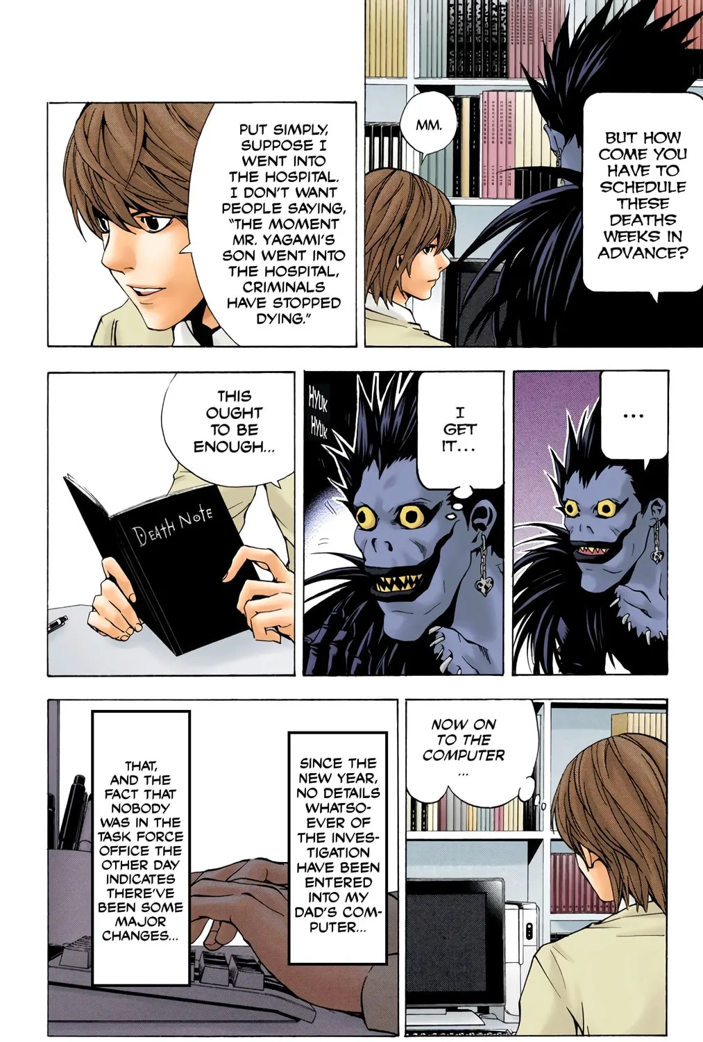 Read Death Note - Digital Colored Comics (Colored) chapter 15 image 20 on Lezhin