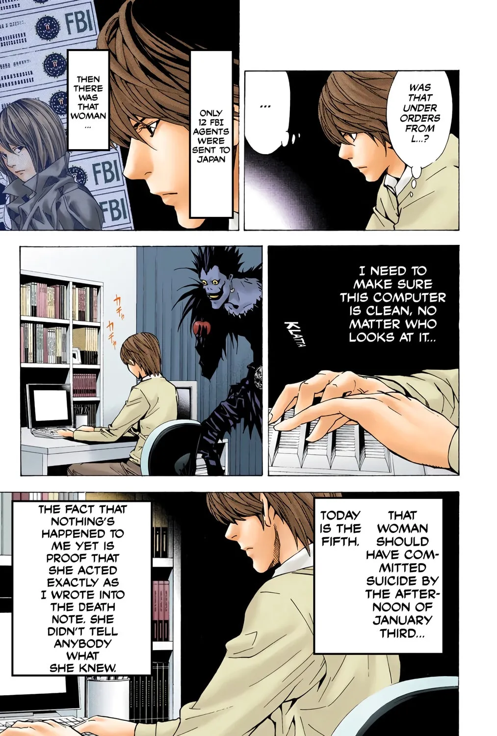 Read Death Note - Digital Colored Comics (Colored) chapter 15 image 22 on Lezhin