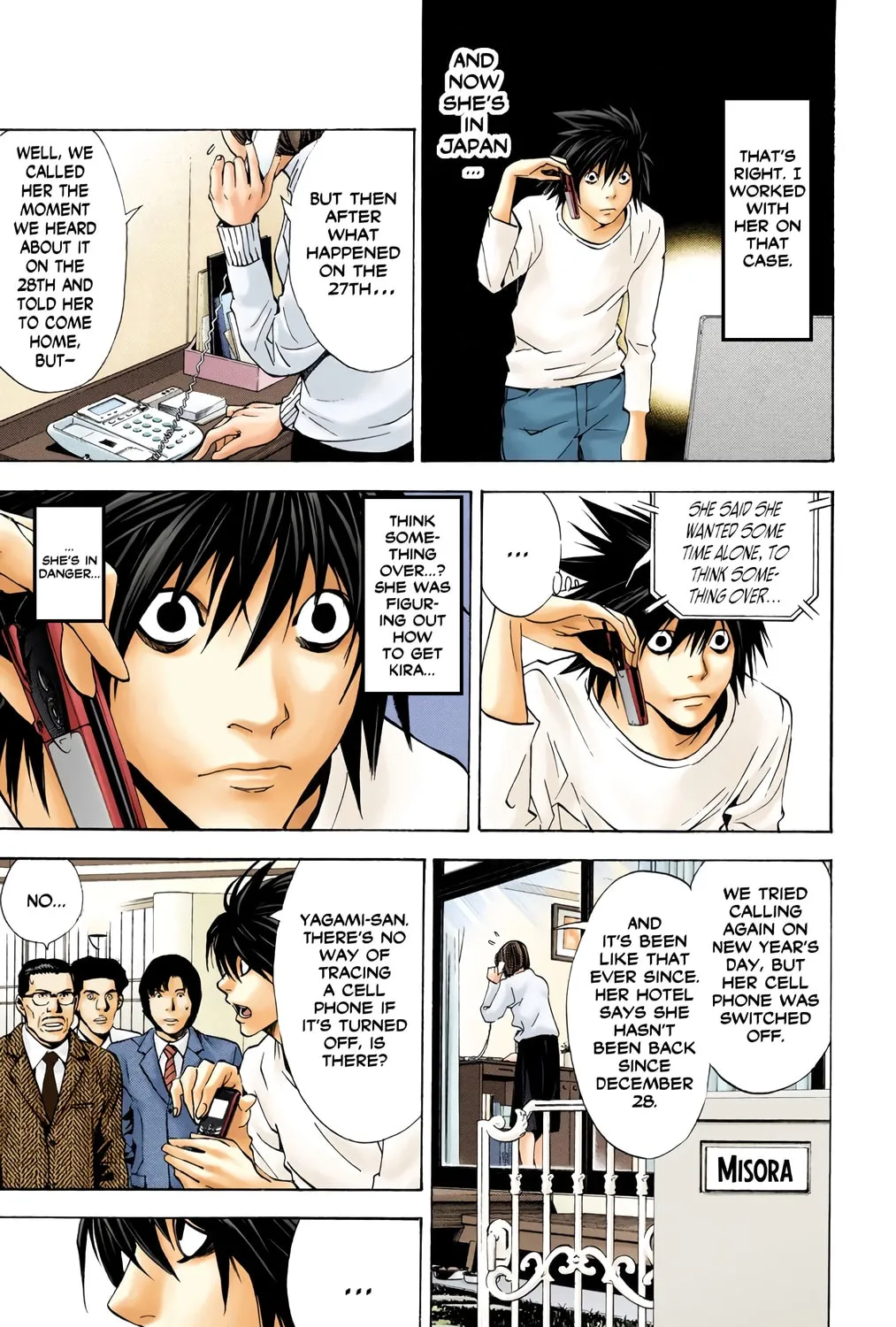 Read Death Note - Digital Colored Comics (Colored) chapter 15 image 30 on Lezhin