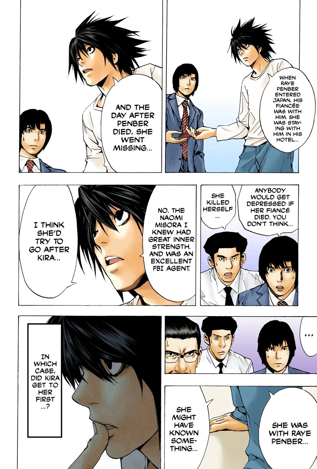 Read Death Note - Digital Colored Comics (Colored) chapter 15 image 32 on Lezhin