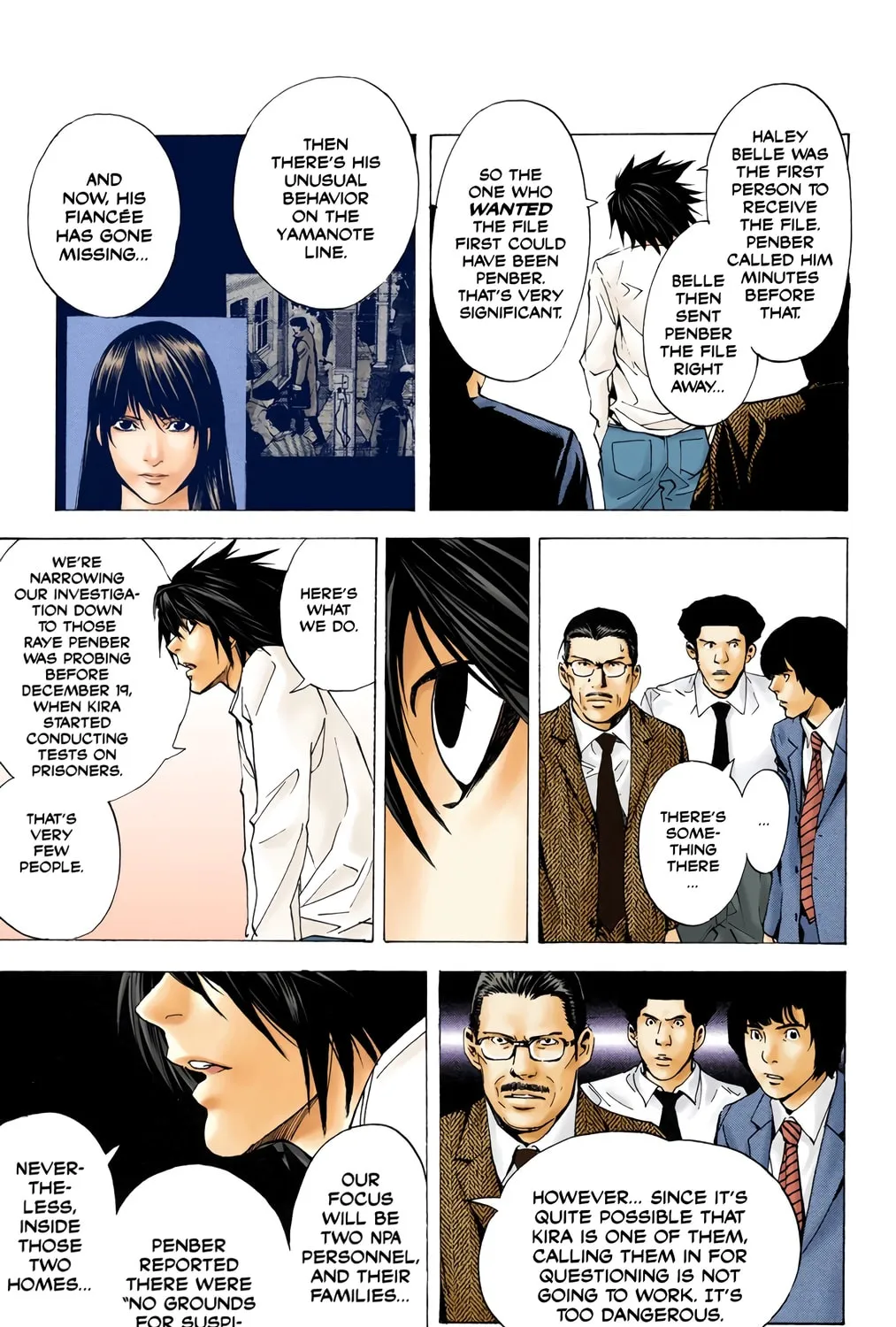 Read Death Note - Digital Colored Comics (Colored) chapter 15 image 34 on Lezhin