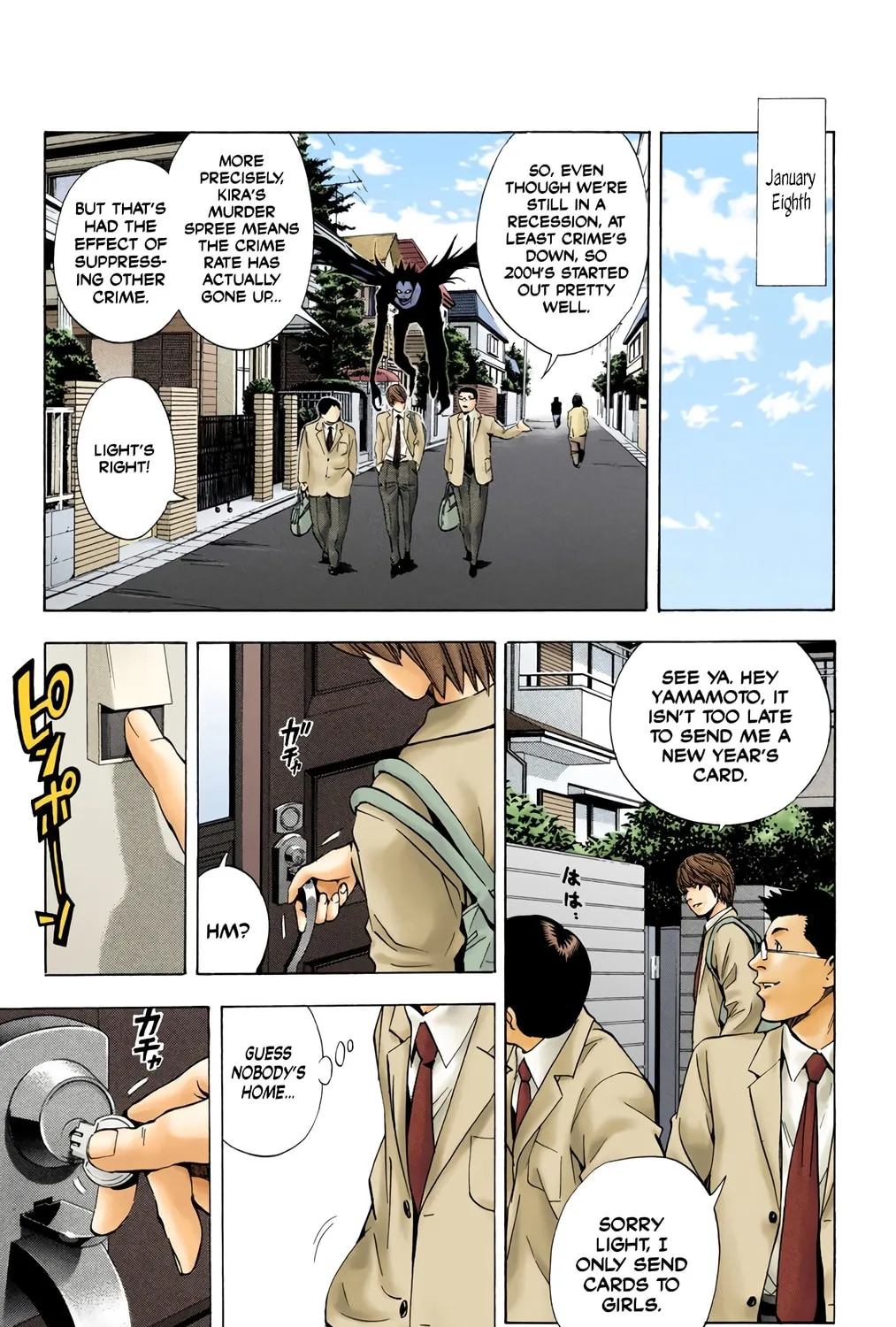 Read Death Note - Digital Colored Comics (Colored) chapter 16 image 12 on Lezhin