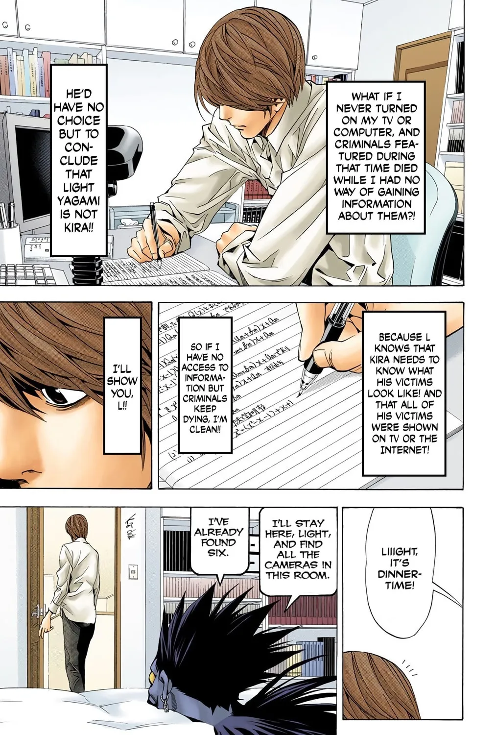 Read Death Note - Digital Colored Comics (Colored) chapter 17 image 10 on Lezhin