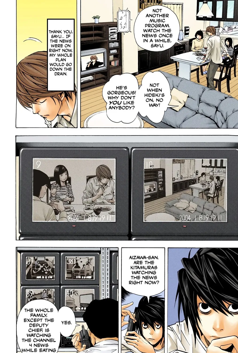 Read Death Note - Digital Colored Comics (Colored) chapter 17 image 12 on Lezhin