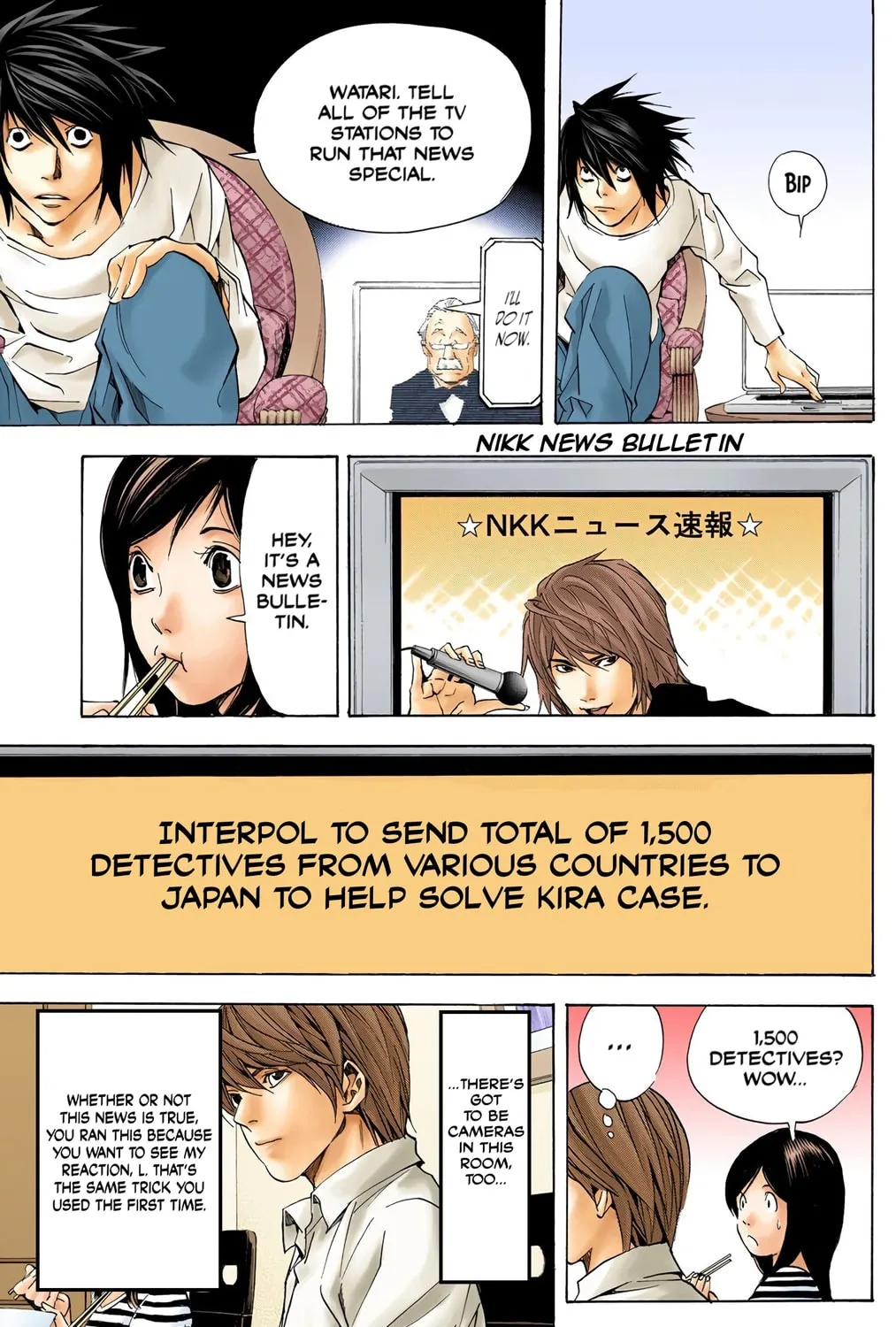 Read Death Note - Digital Colored Comics (Colored) chapter 17 image 14 on Lezhin
