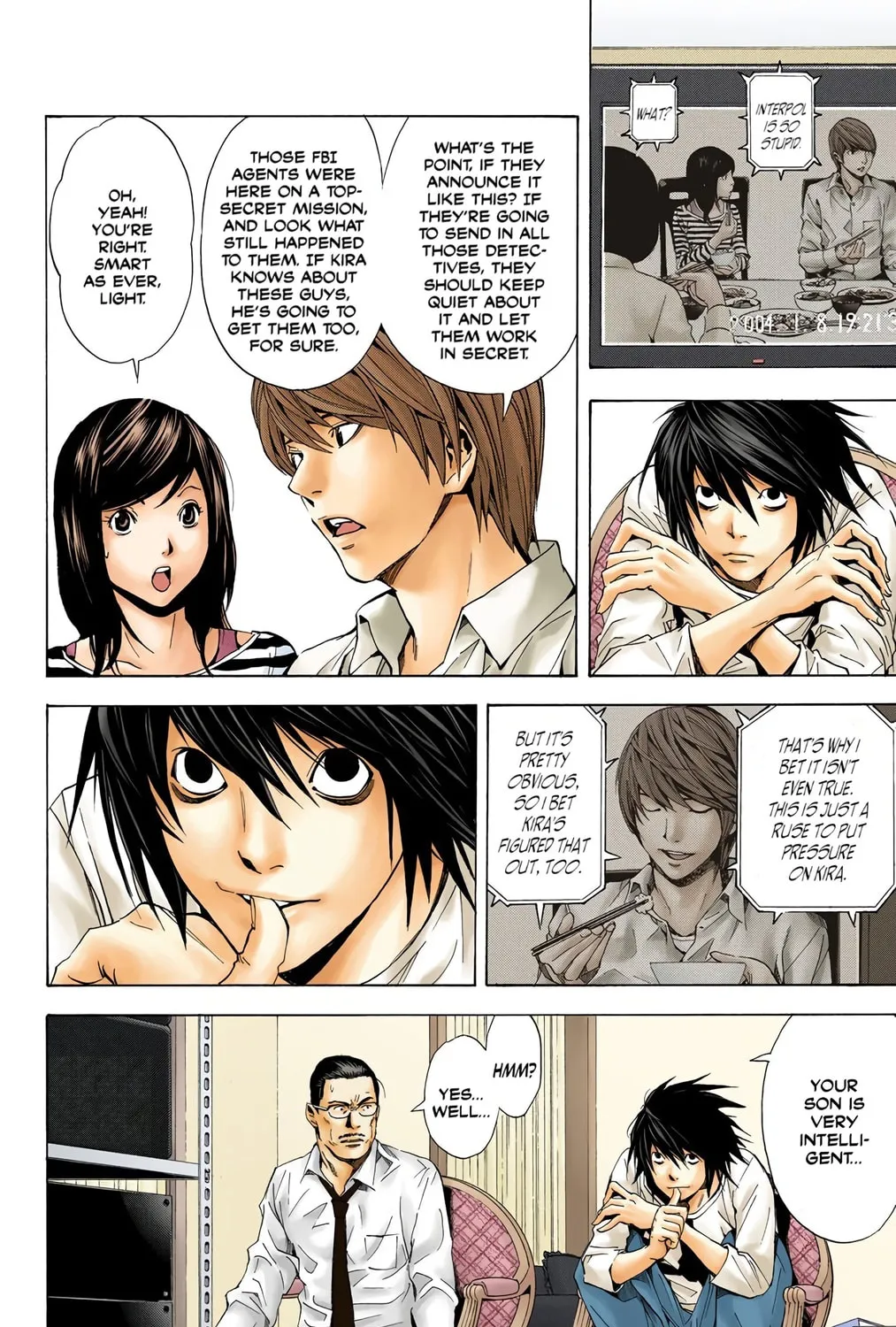 Read Death Note - Digital Colored Comics (Colored) chapter 17 image 16 on Lezhin