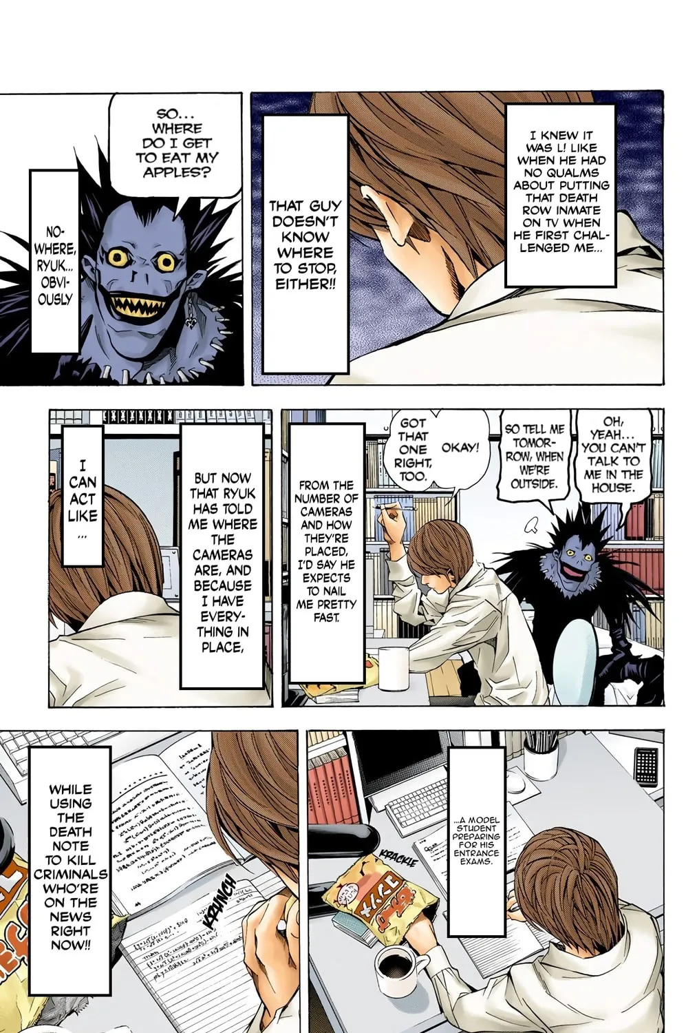 Read Death Note - Digital Colored Comics (Colored) chapter 17 image 22 on Lezhin