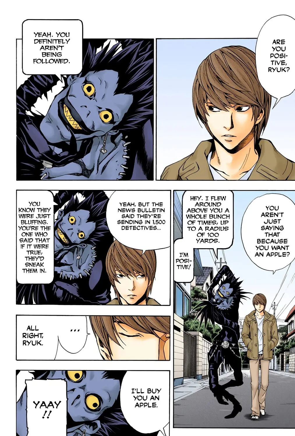 Read Death Note - Digital Colored Comics (Colored) chapter 18 image 2 on Lezhin