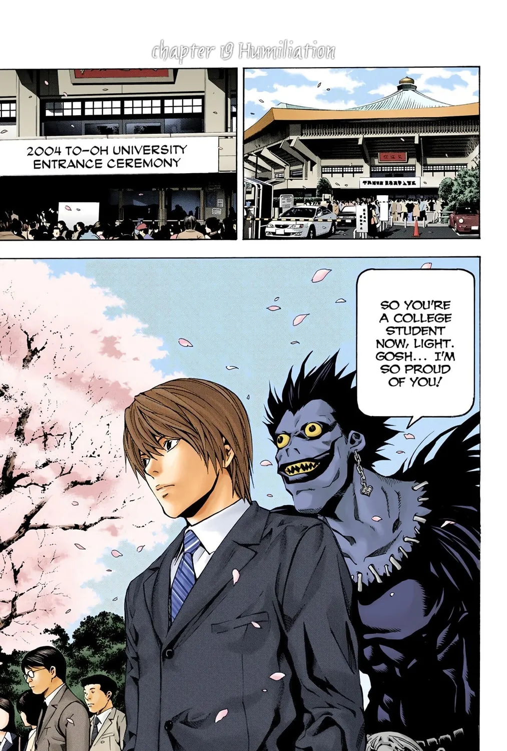Read Death Note - Digital Colored Comics (Colored) chapter 19 image 0 on Lezhin