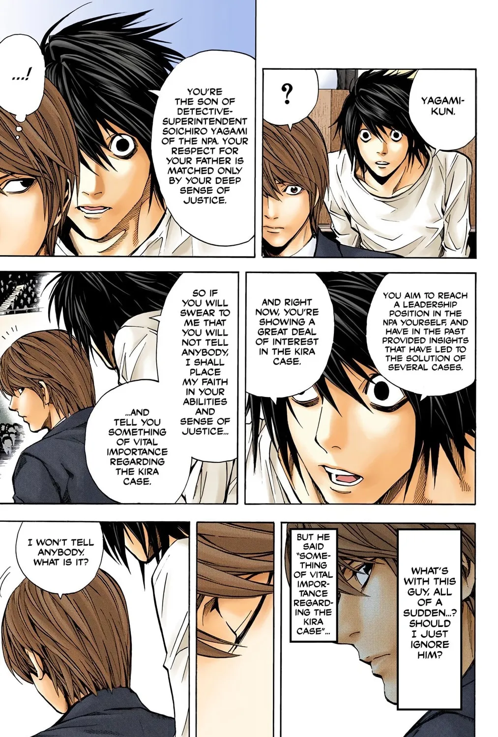 Read Death Note - Digital Colored Comics (Colored) chapter 19 image 12 on Lezhin