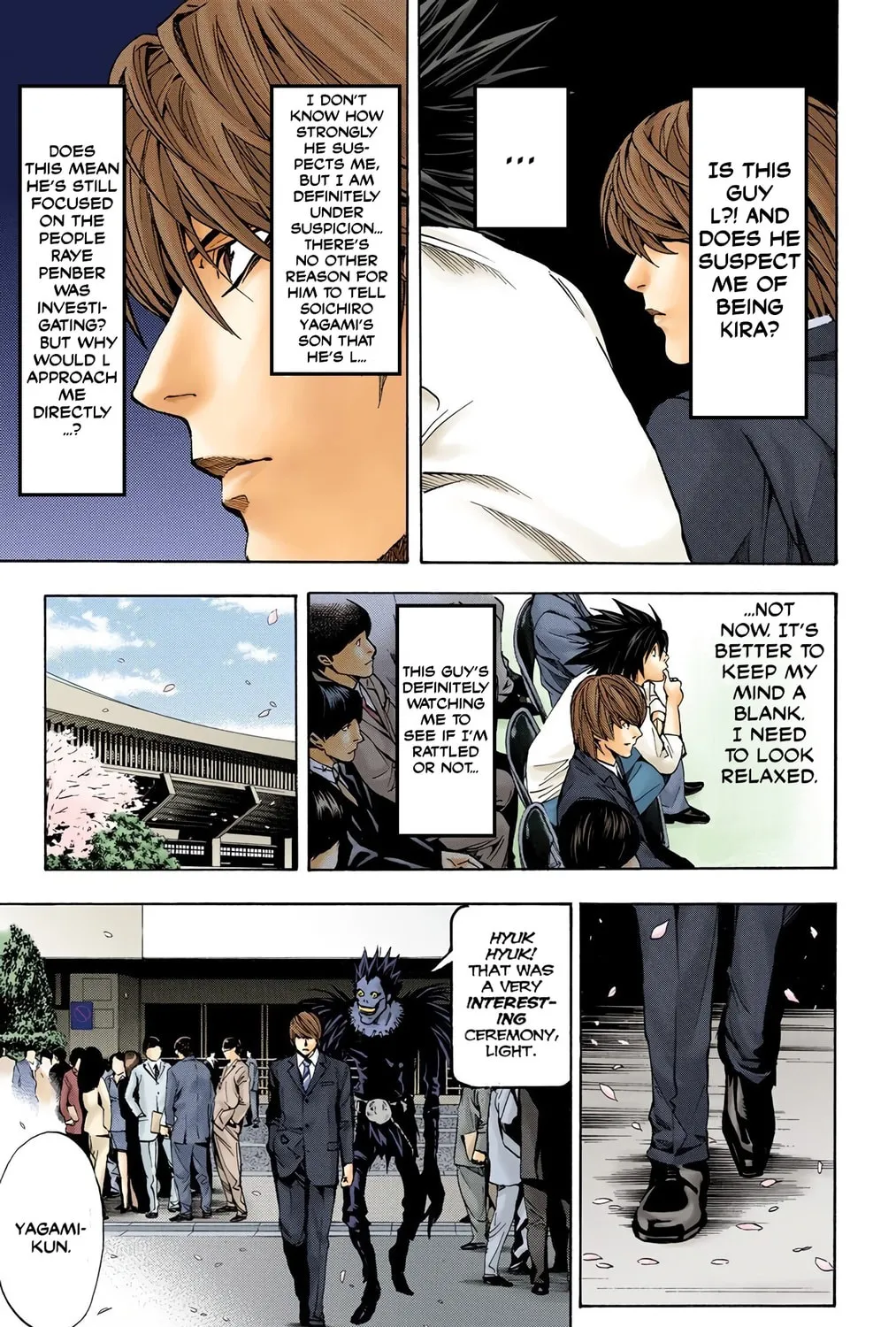 Read Death Note - Digital Colored Comics (Colored) chapter 19 image 20 on Lezhin