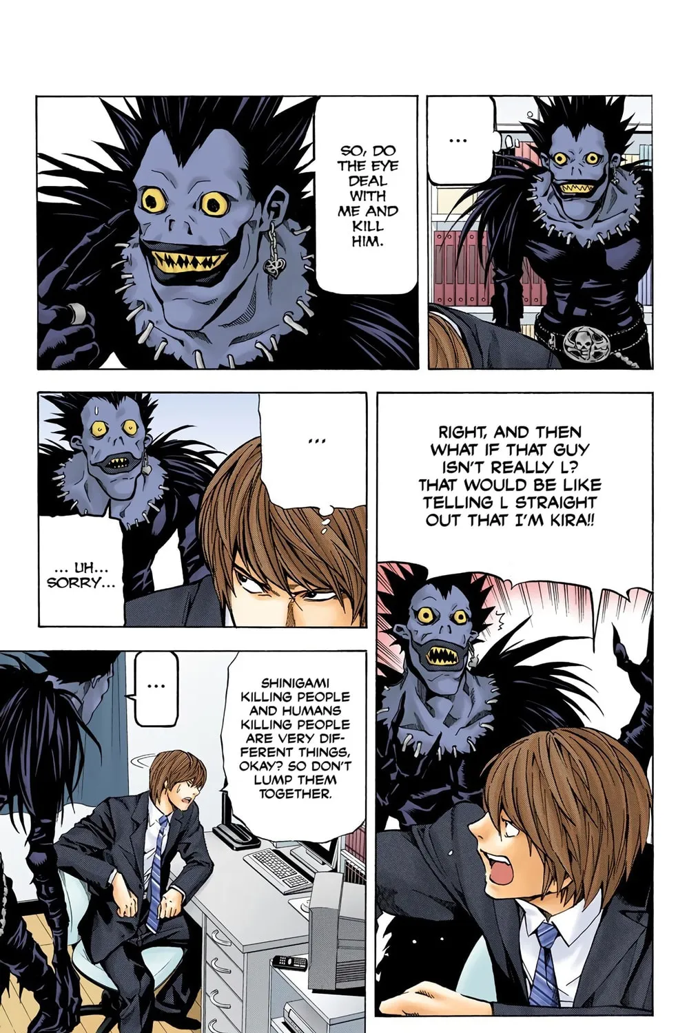 Read Death Note - Digital Colored Comics (Colored) chapter 19 image 28 on Lezhin