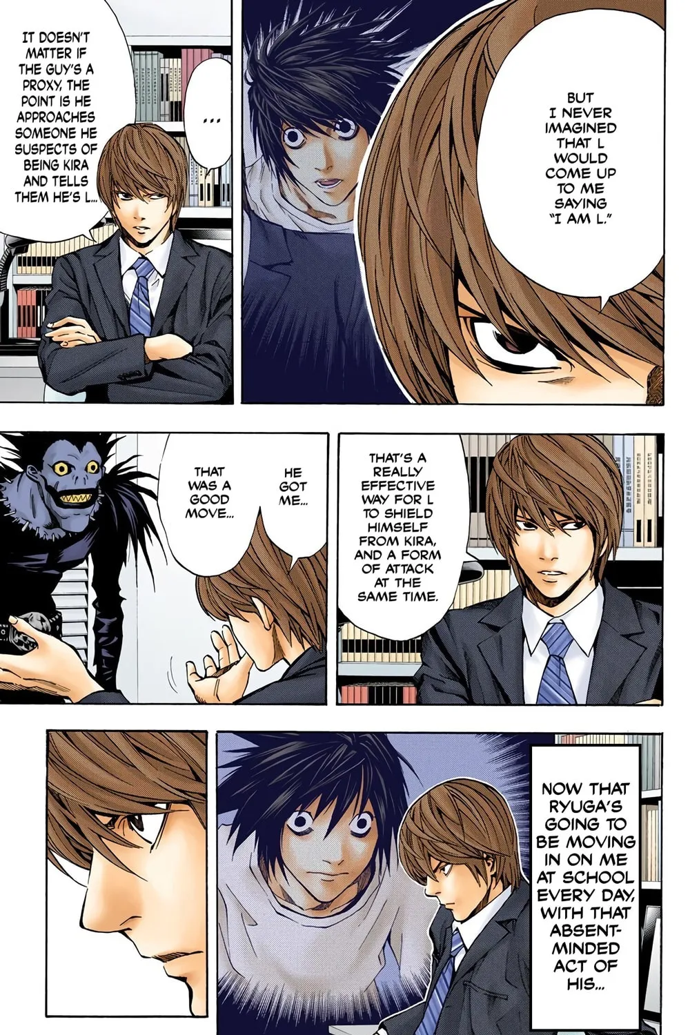 Read Death Note - Digital Colored Comics (Colored) chapter 19 image 32 on Lezhin