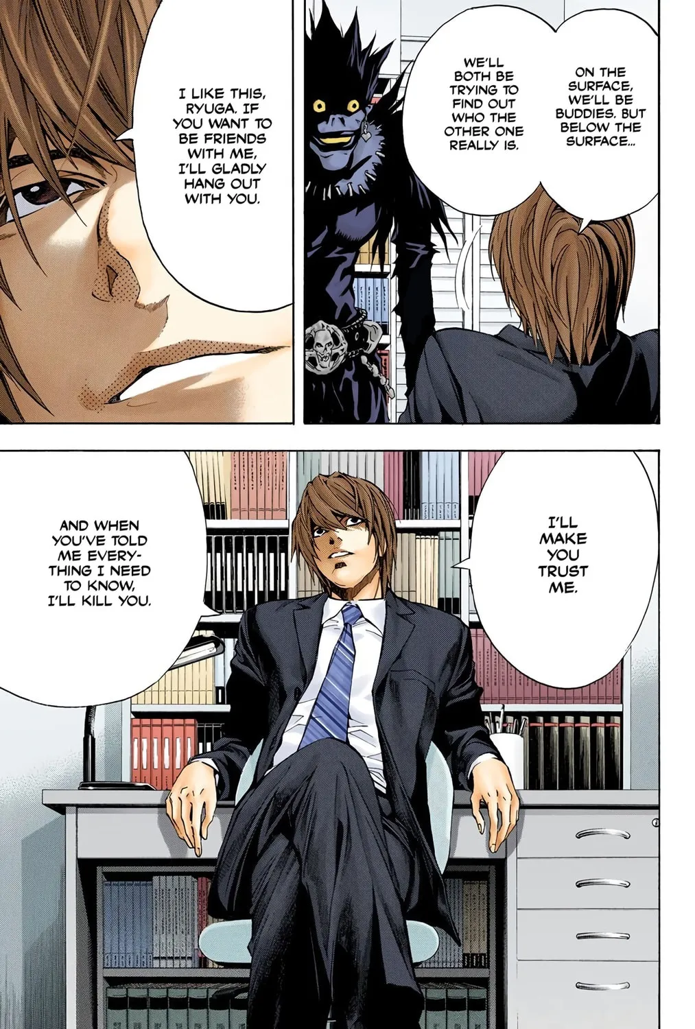 Read Death Note - Digital Colored Comics (Colored) chapter 19 image 36 on Lezhin