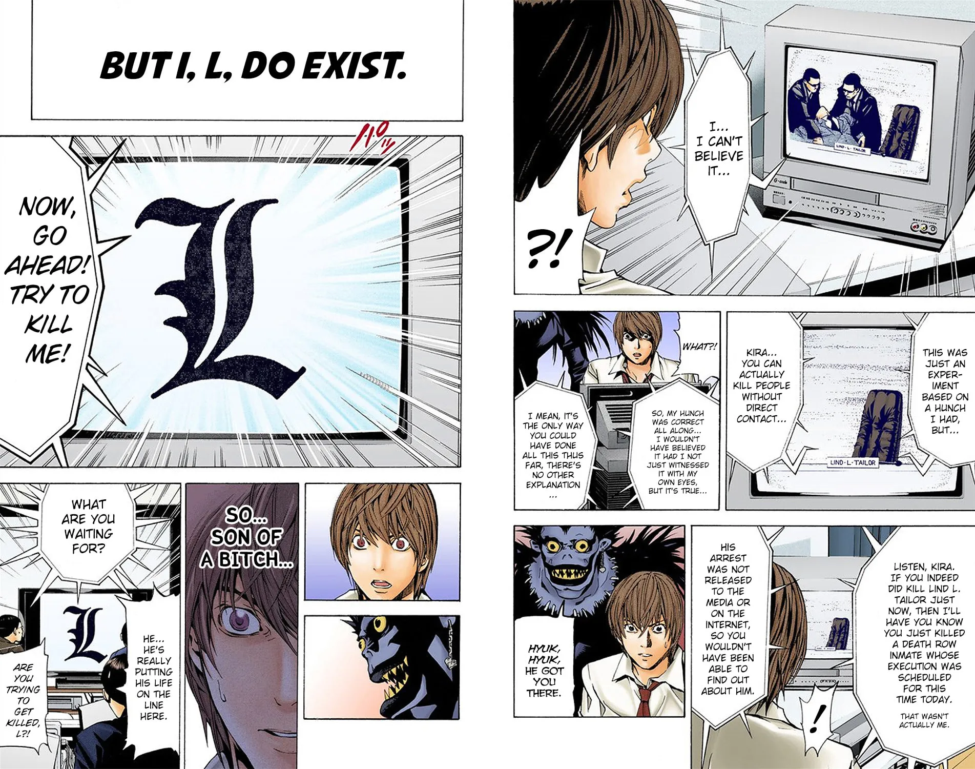 Read Death Note - Digital Colored Comics (Colored) chapter 2.1 image 11 on Lezhin
