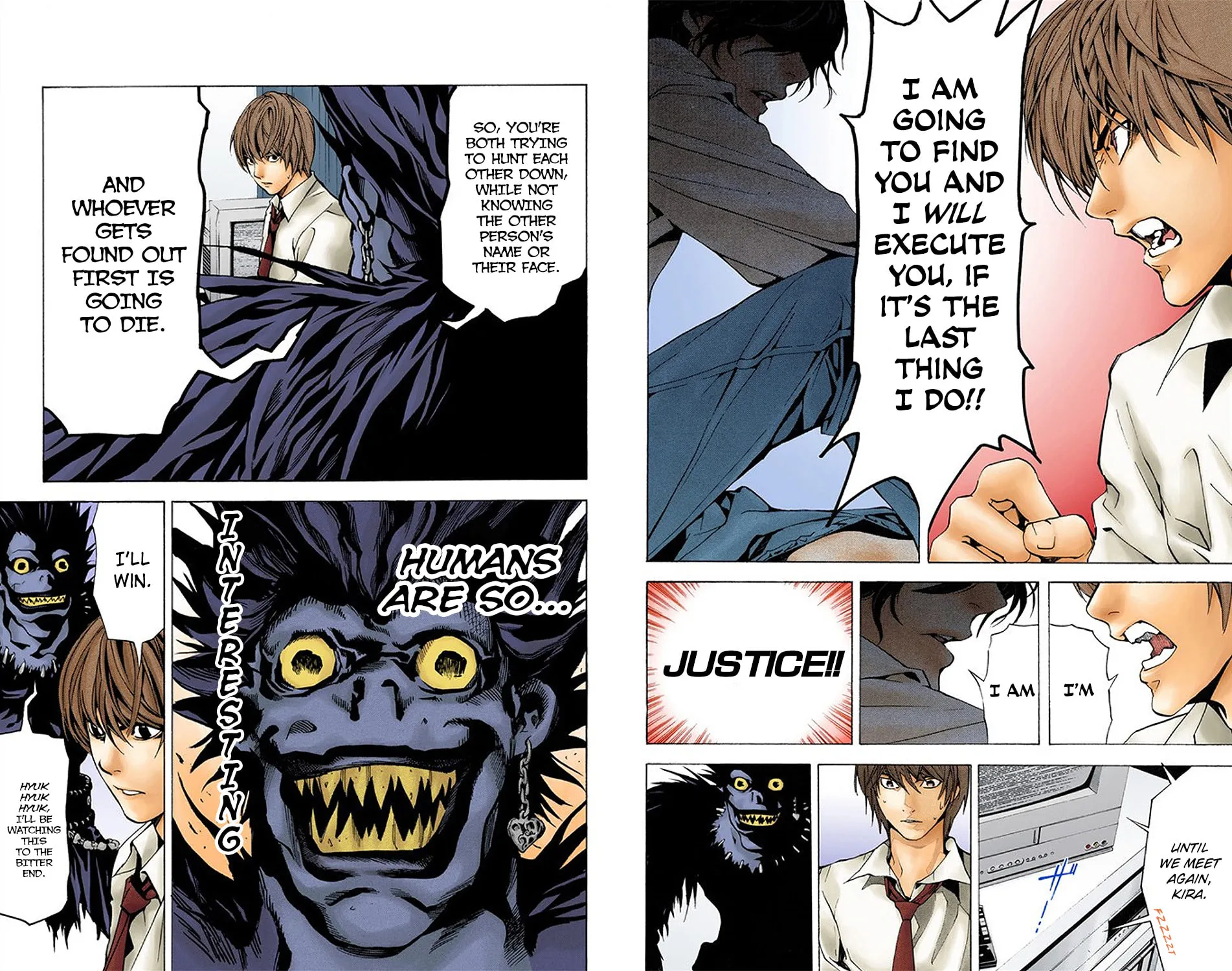 Read Death Note - Digital Colored Comics (Colored) chapter 2.1 image 14 on Lezhin