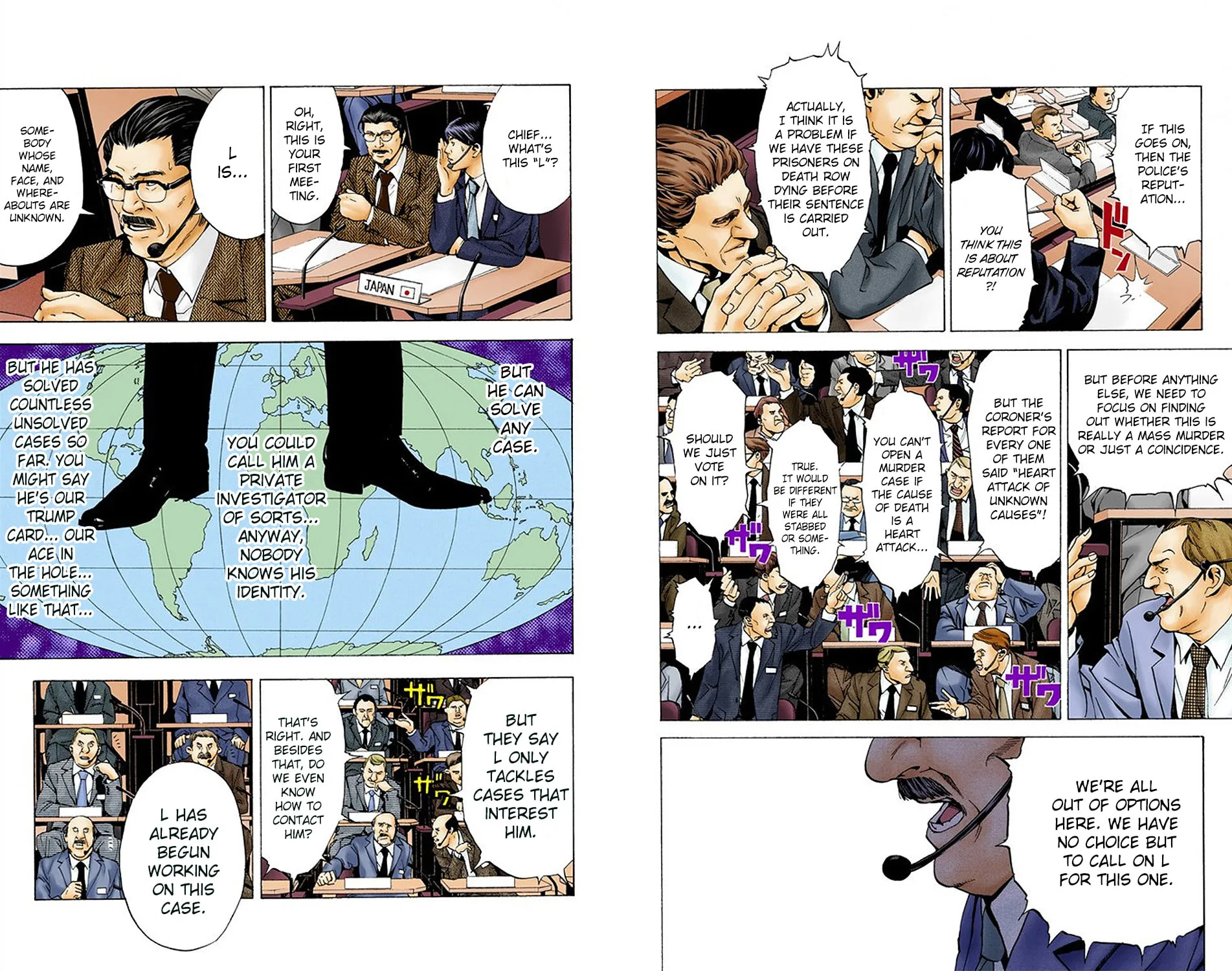 Read Death Note - Digital Colored Comics (Colored) chapter 2.1 image 3 on Lezhin