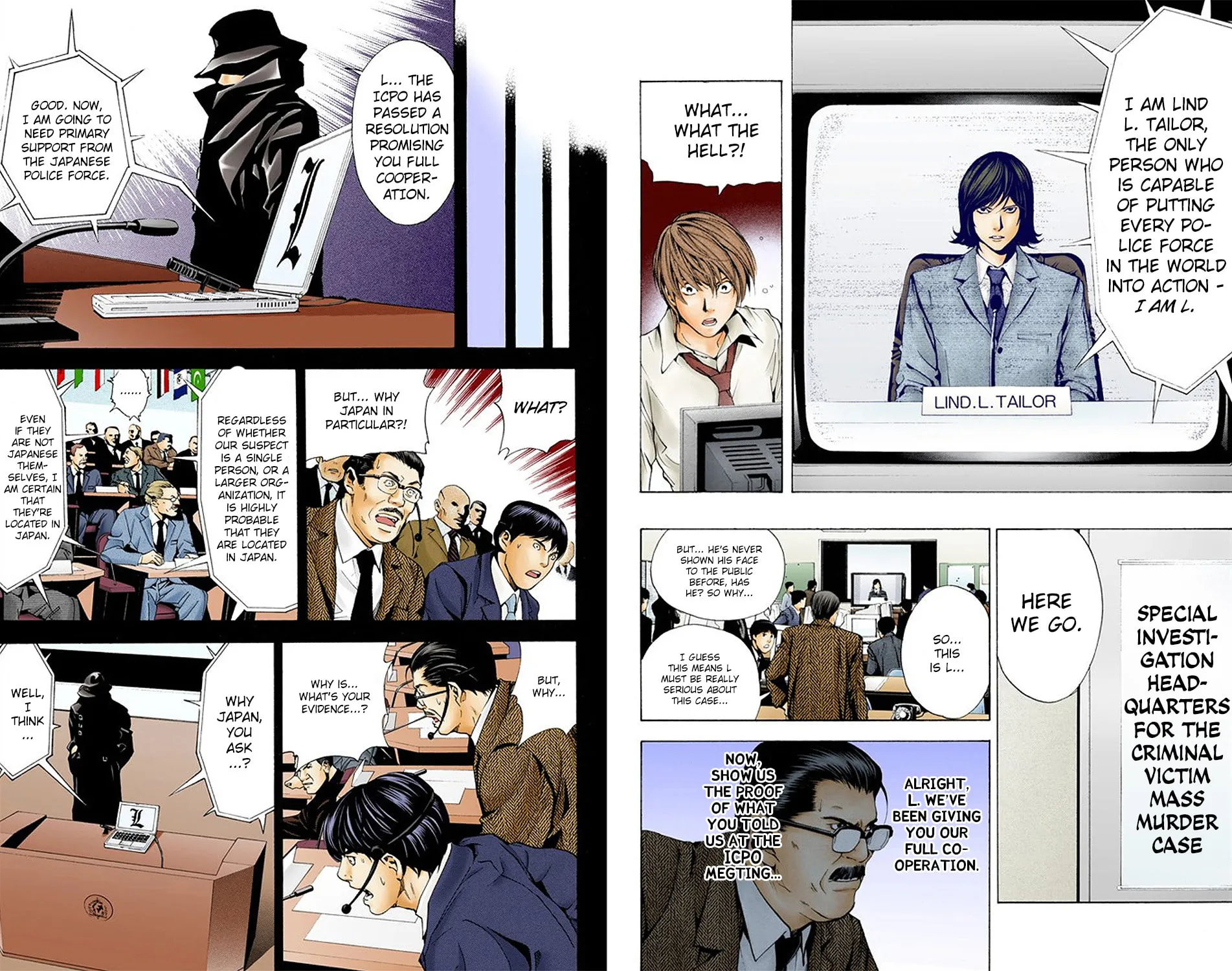 Read Death Note - Digital Colored Comics (Colored) chapter 2.1 image 8 on Lezhin