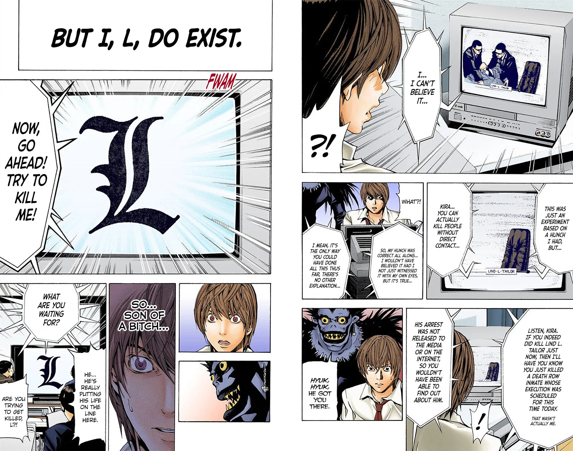 Read Death Note - Digital Colored Comics (Colored) chapter 2.2 image 11 on Lezhin