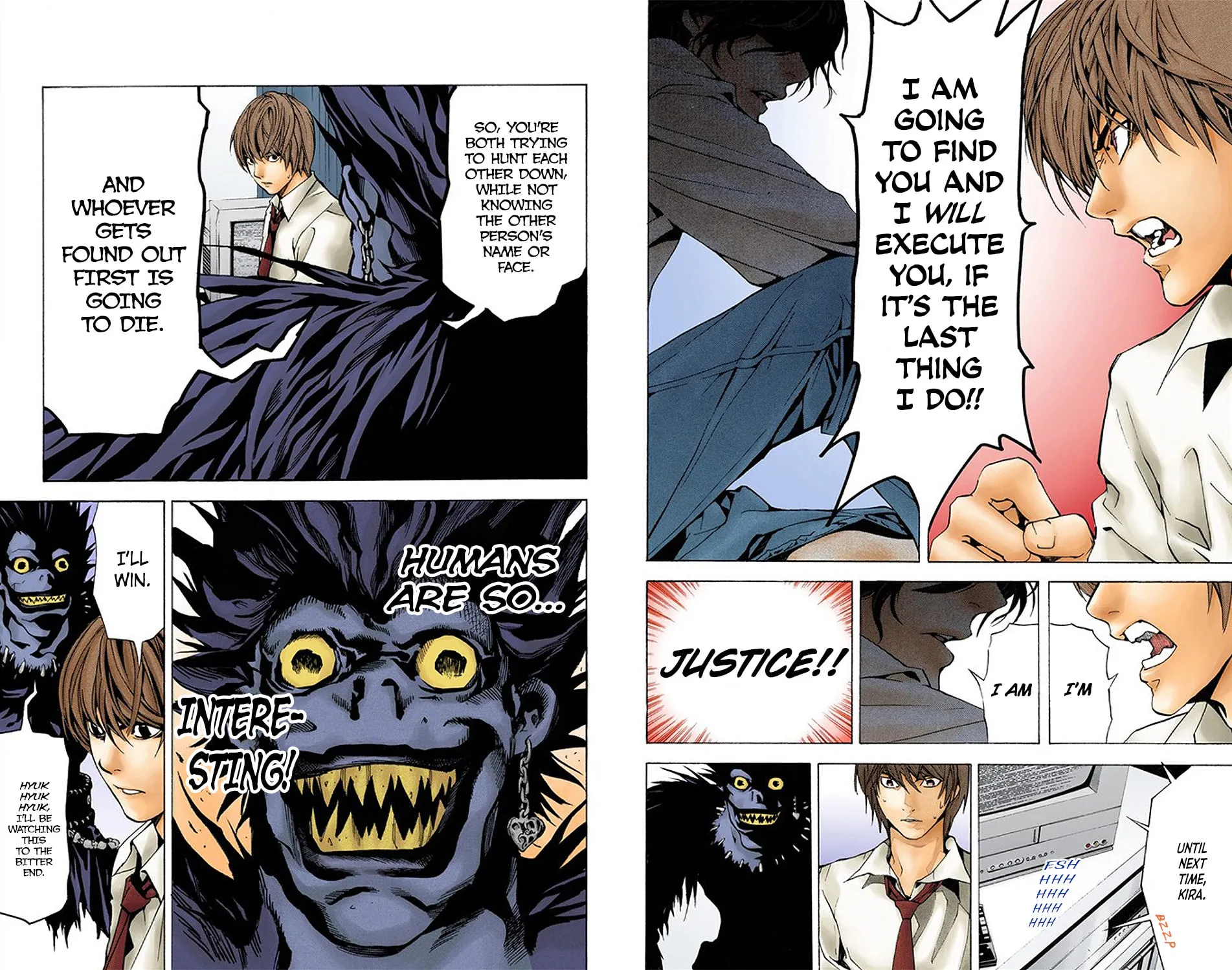 Read Death Note - Digital Colored Comics (Colored) chapter 2.2 image 14 on Lezhin