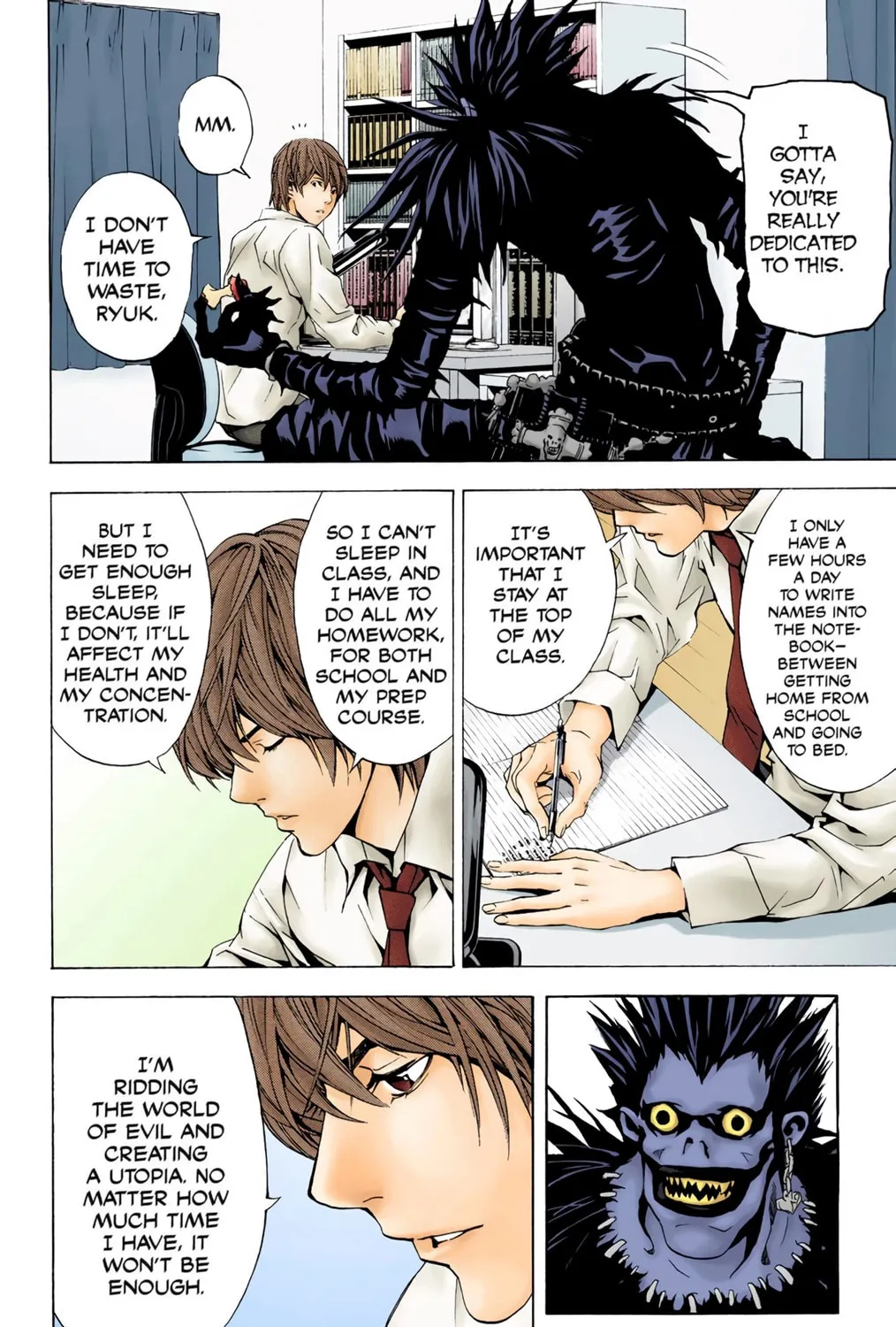 Read Death Note - Digital Colored Comics (Colored) chapter 2 image 2 on Lezhin