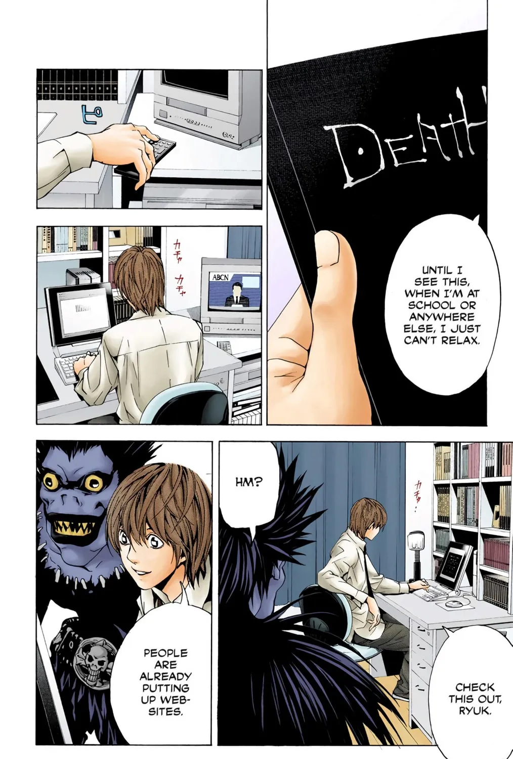 Read Death Note - Digital Colored Comics (Colored) chapter 2 image 22 on Lezhin