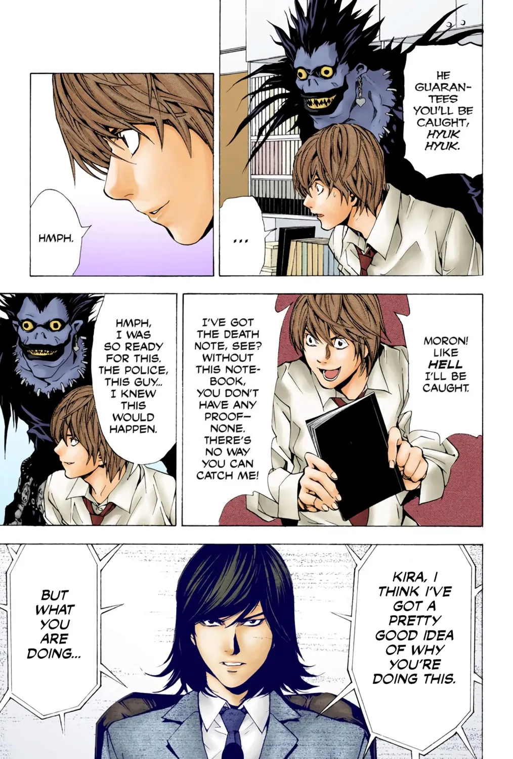Read Death Note - Digital Colored Comics (Colored) chapter 2 image 36 on Lezhin