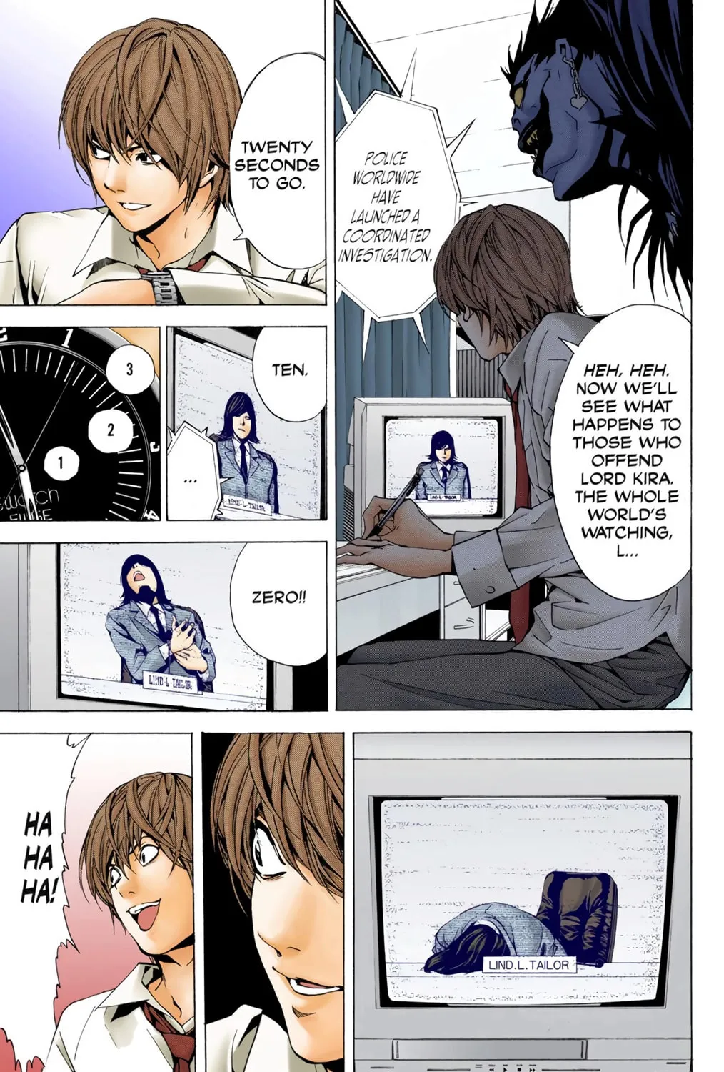 Read Death Note - Digital Colored Comics (Colored) chapter 2 image 40 on Lezhin