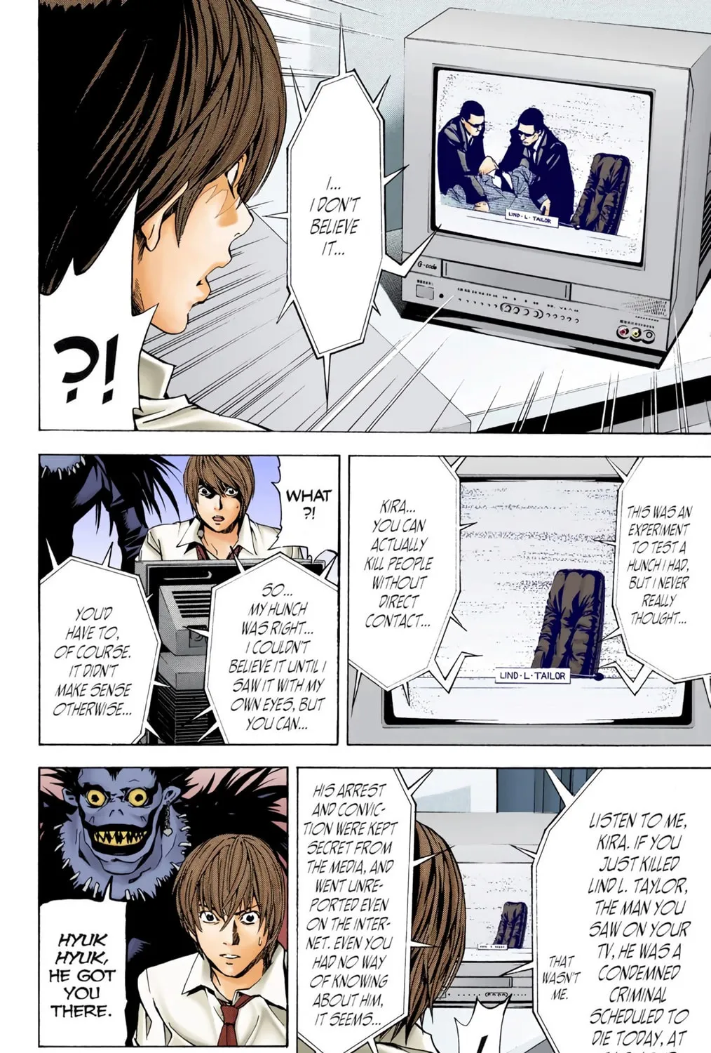Read Death Note - Digital Colored Comics (Colored) chapter 2 image 42 on Lezhin