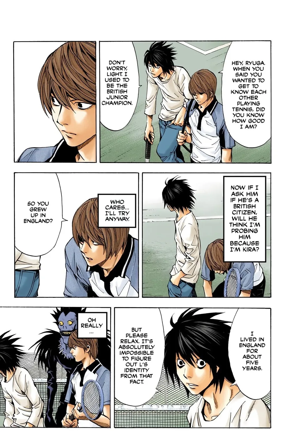Read Death Note - Digital Colored Comics (Colored) chapter 20 image 8 on Lezhin