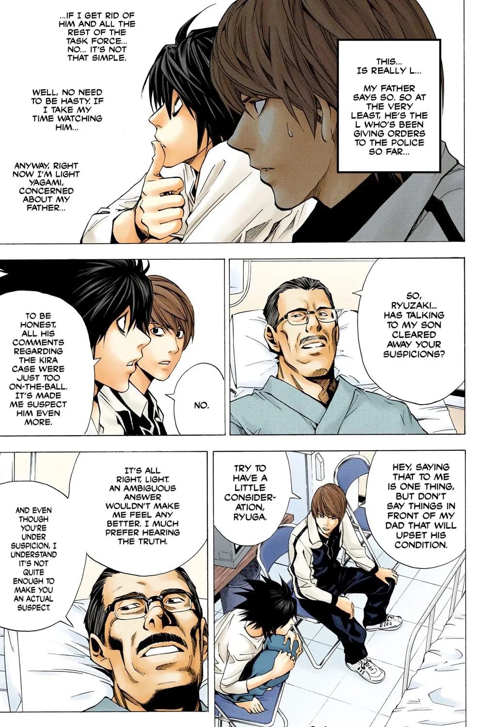 Read Death Note - Digital Colored Comics (Colored) chapter 22 image 12 on Lezhin