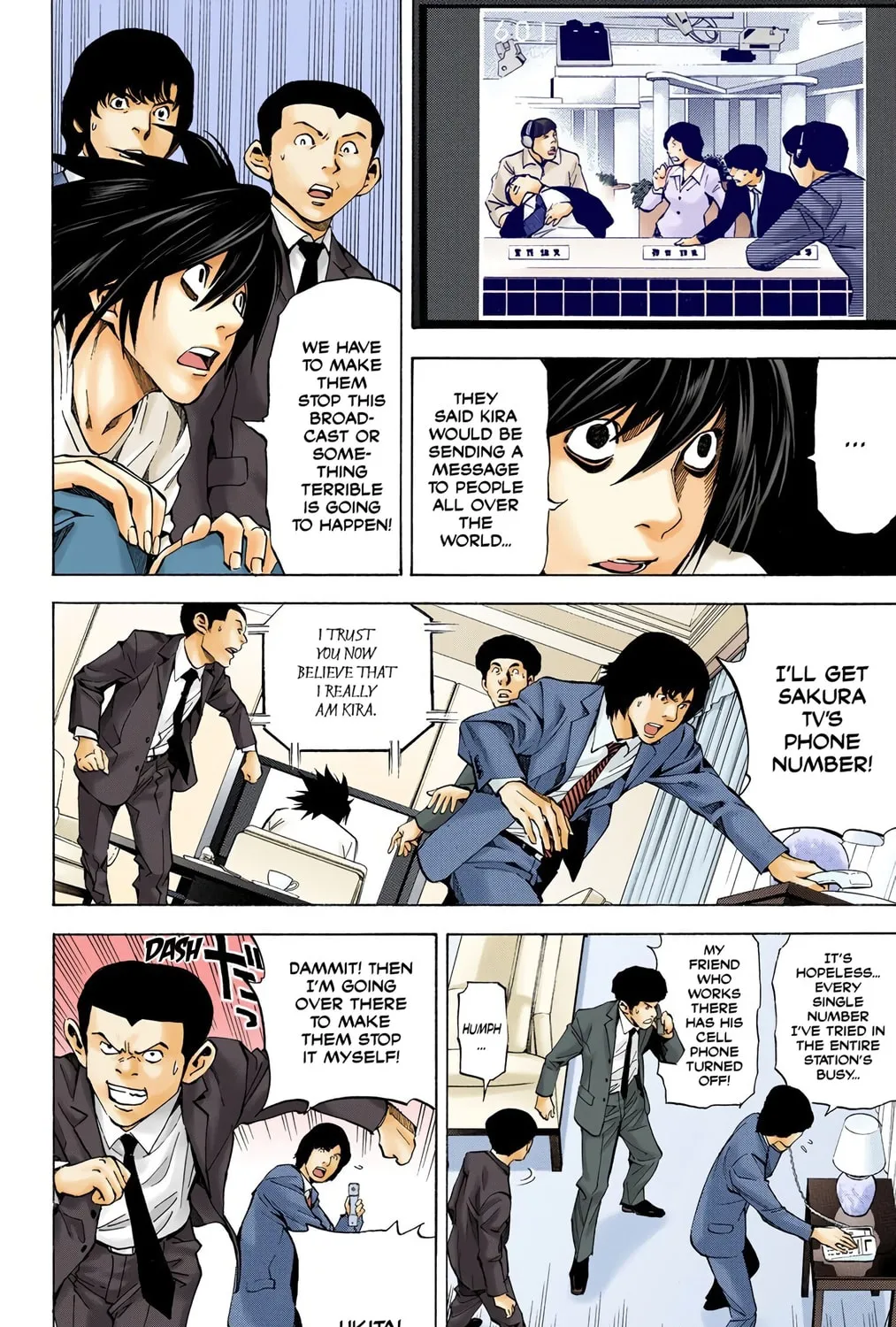 Read Death Note - Digital Colored Comics (Colored) chapter 23 image 14 on Lezhin