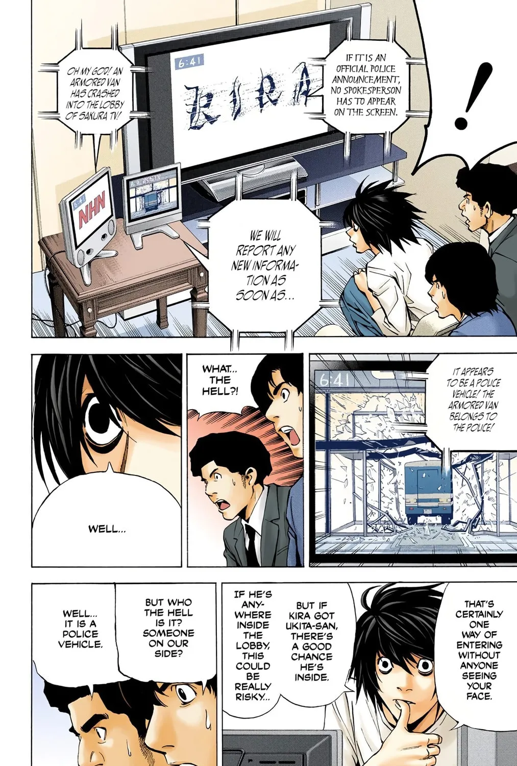 Read Death Note - Digital Colored Comics (Colored) chapter 24 image 2 on Lezhin