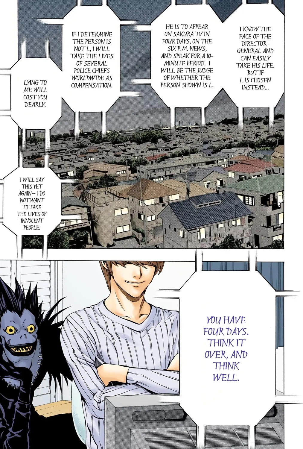 Read Death Note - Digital Colored Comics (Colored) chapter 24 image 38 on Lezhin
