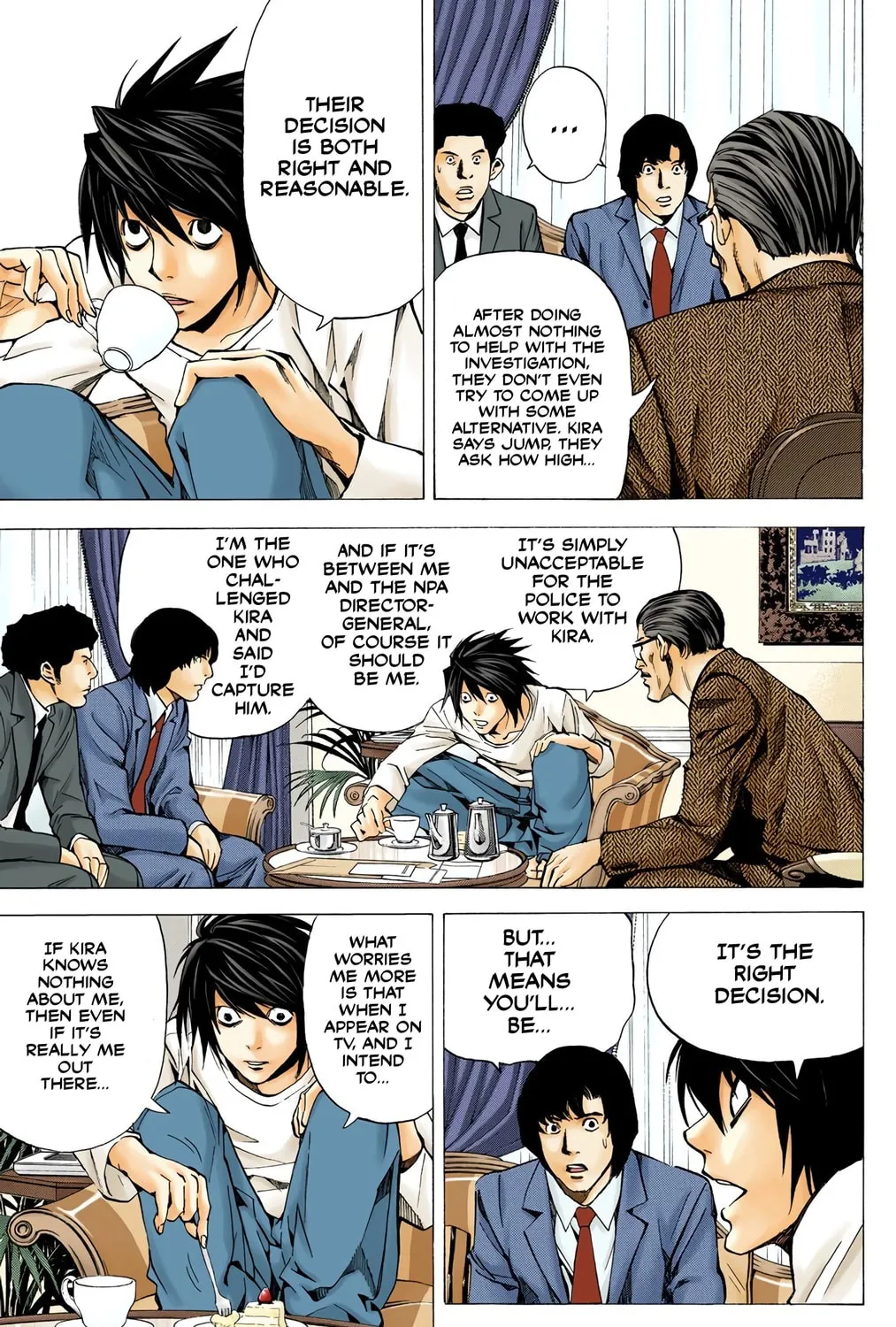 Read Death Note - Digital Colored Comics (Colored) chapter 25 image 12 on Lezhin