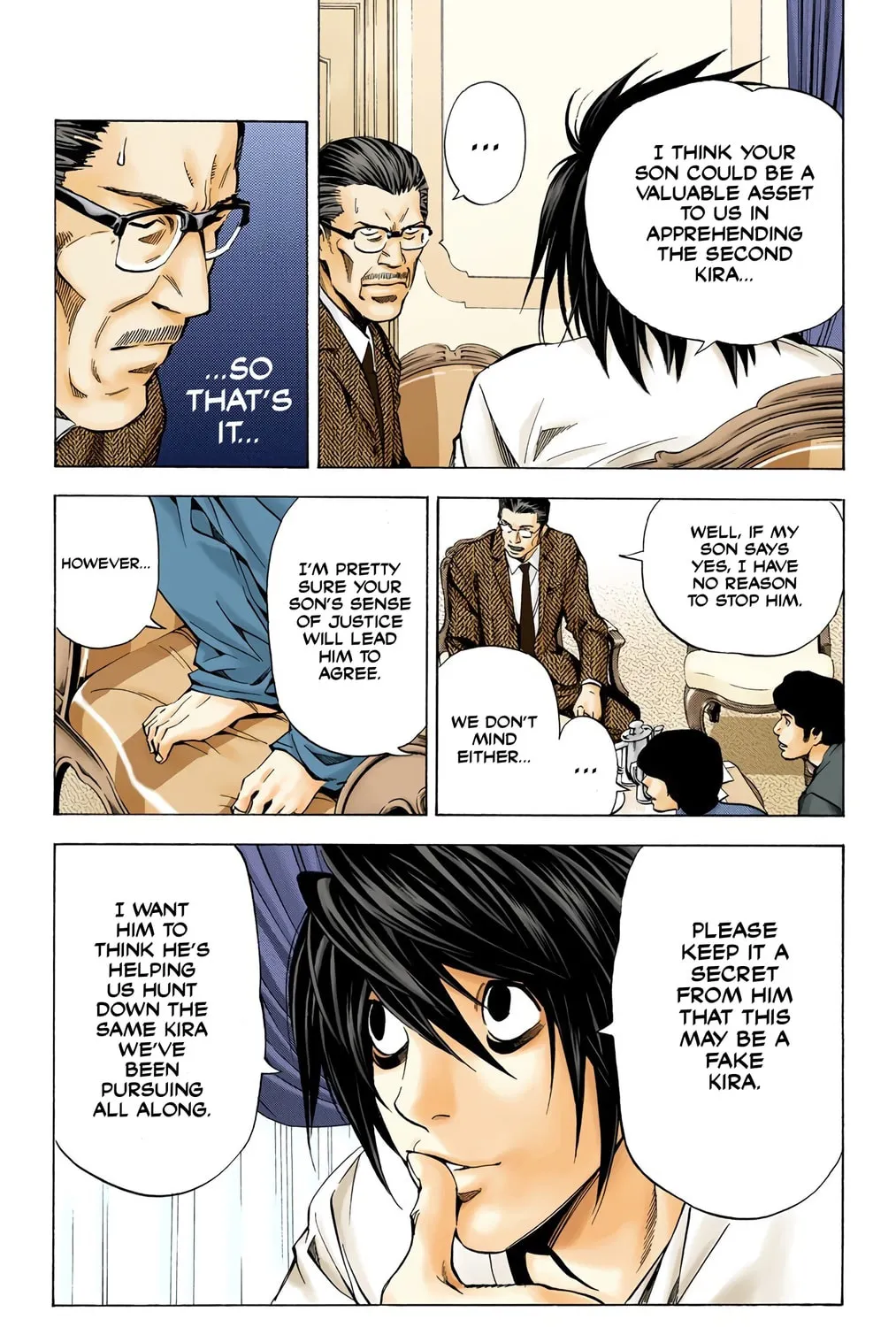 Read Death Note - Digital Colored Comics (Colored) chapter 25 image 32 on Lezhin