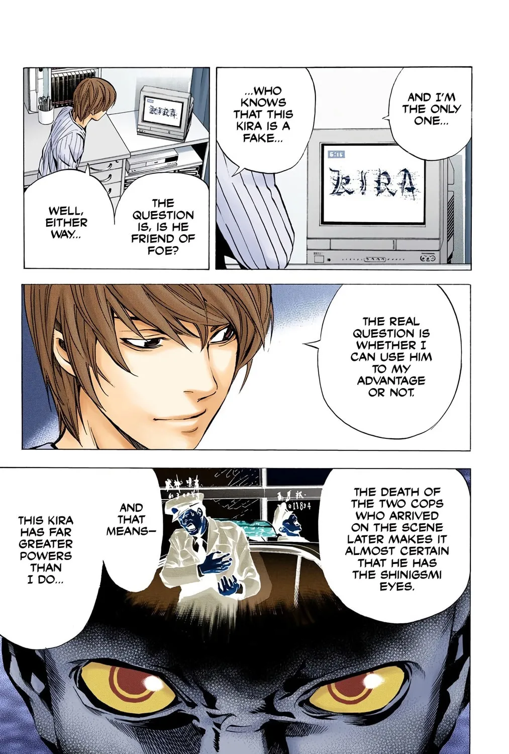 Read Death Note - Digital Colored Comics (Colored) chapter 25 image 4 on Lezhin