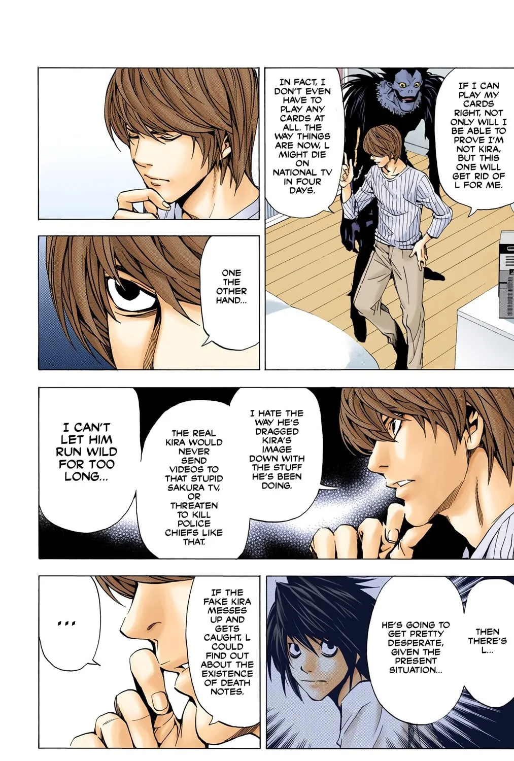 Read Death Note - Digital Colored Comics (Colored) chapter 25 image 6 on Lezhin