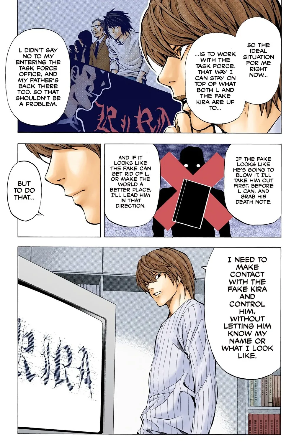 Read Death Note - Digital Colored Comics (Colored) chapter 25 image 8 on Lezhin
