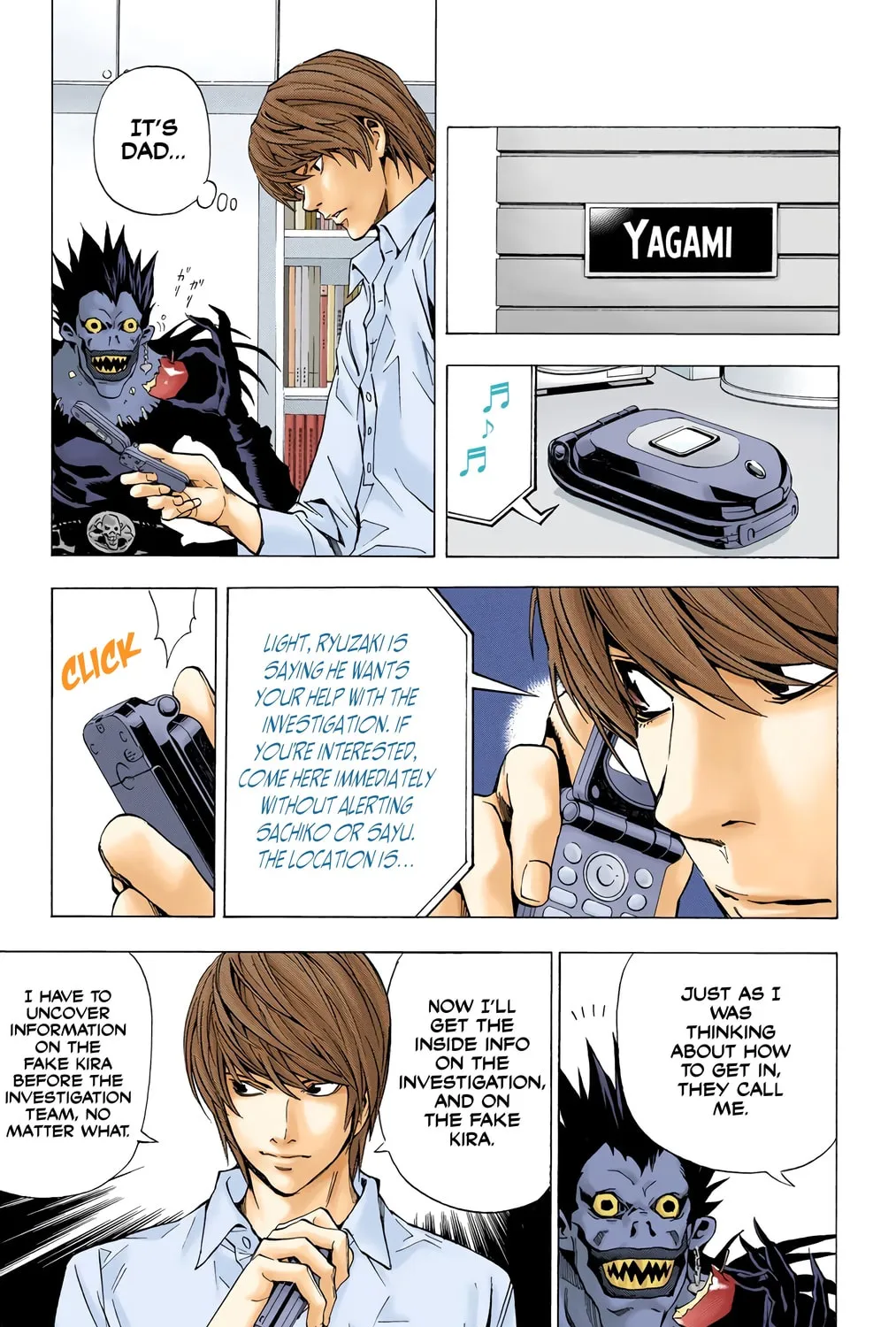 Read Death Note - Digital Colored Comics (Colored) chapter 26 image 12 on Lezhin