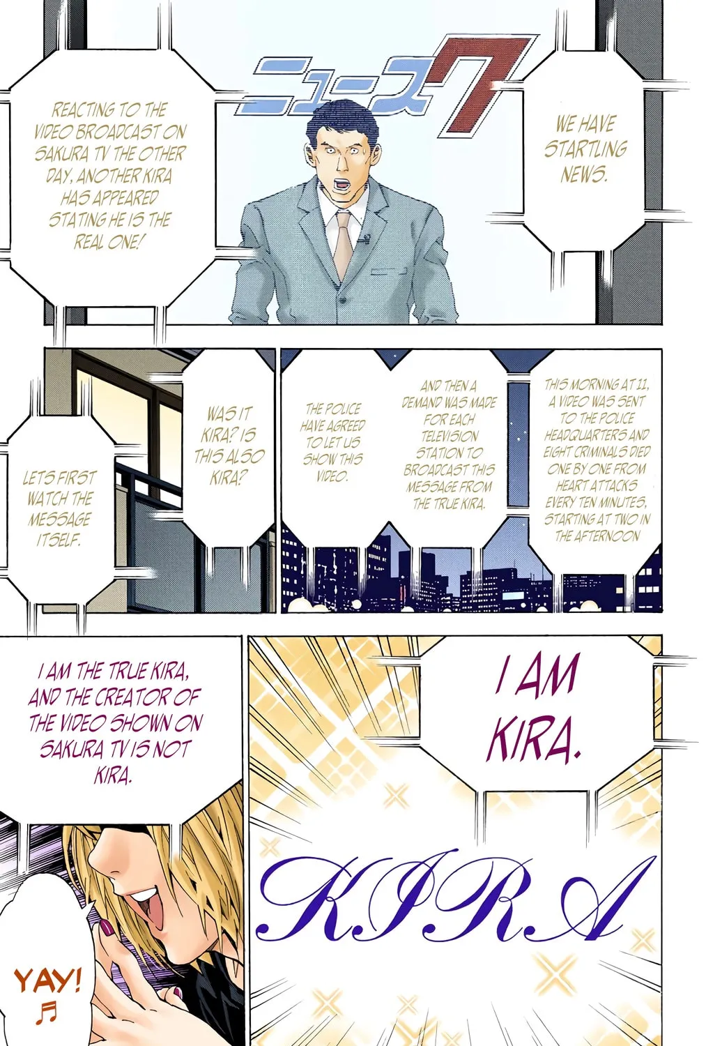 Read Death Note - Digital Colored Comics (Colored) chapter 26 image 32 on Lezhin