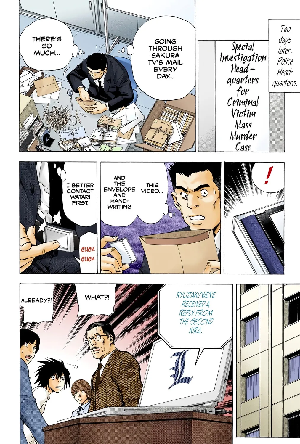 Read Death Note - Digital Colored Comics (Colored) chapter 26 image 38 on Lezhin