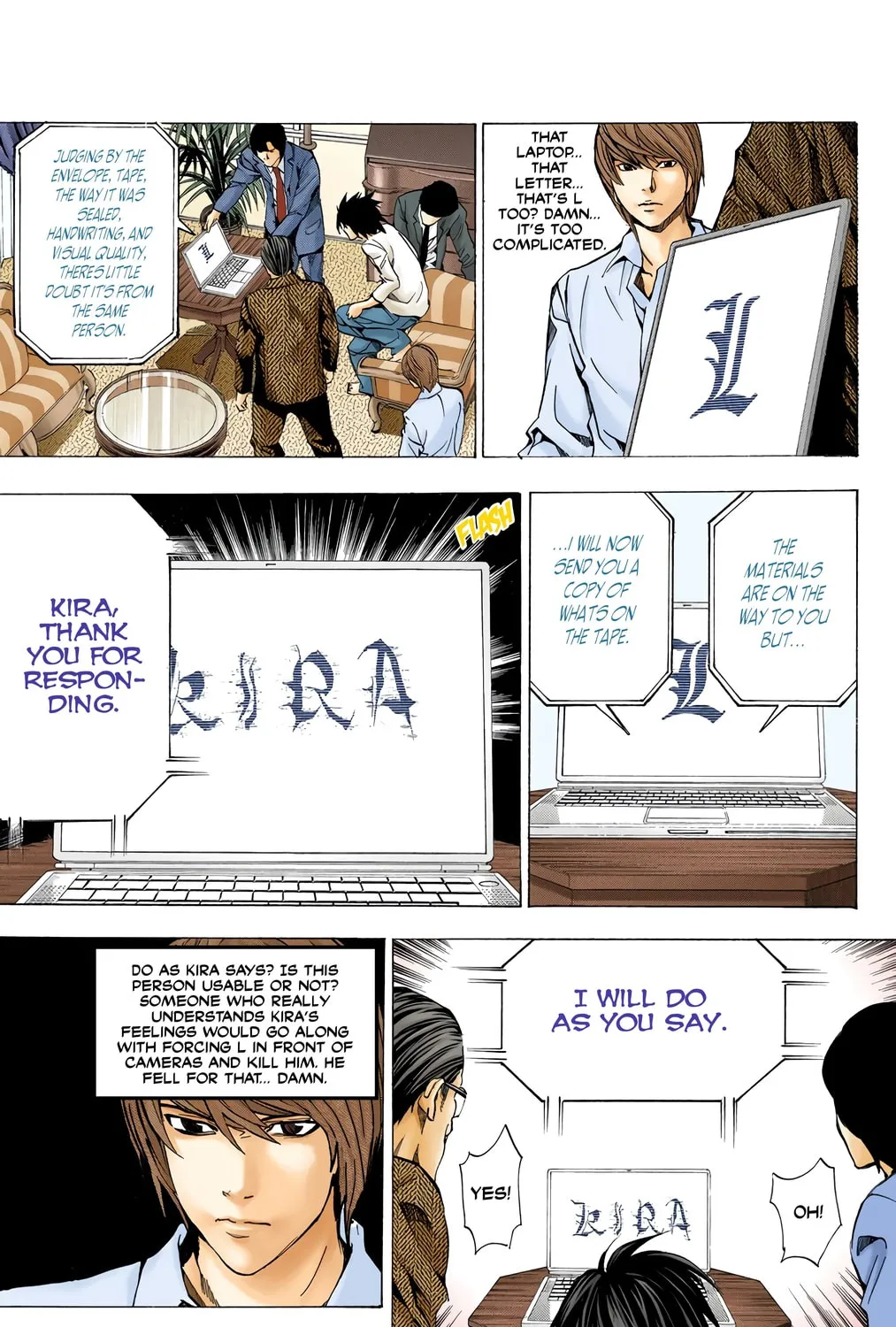 Read Death Note - Digital Colored Comics (Colored) chapter 26 image 40 on Lezhin