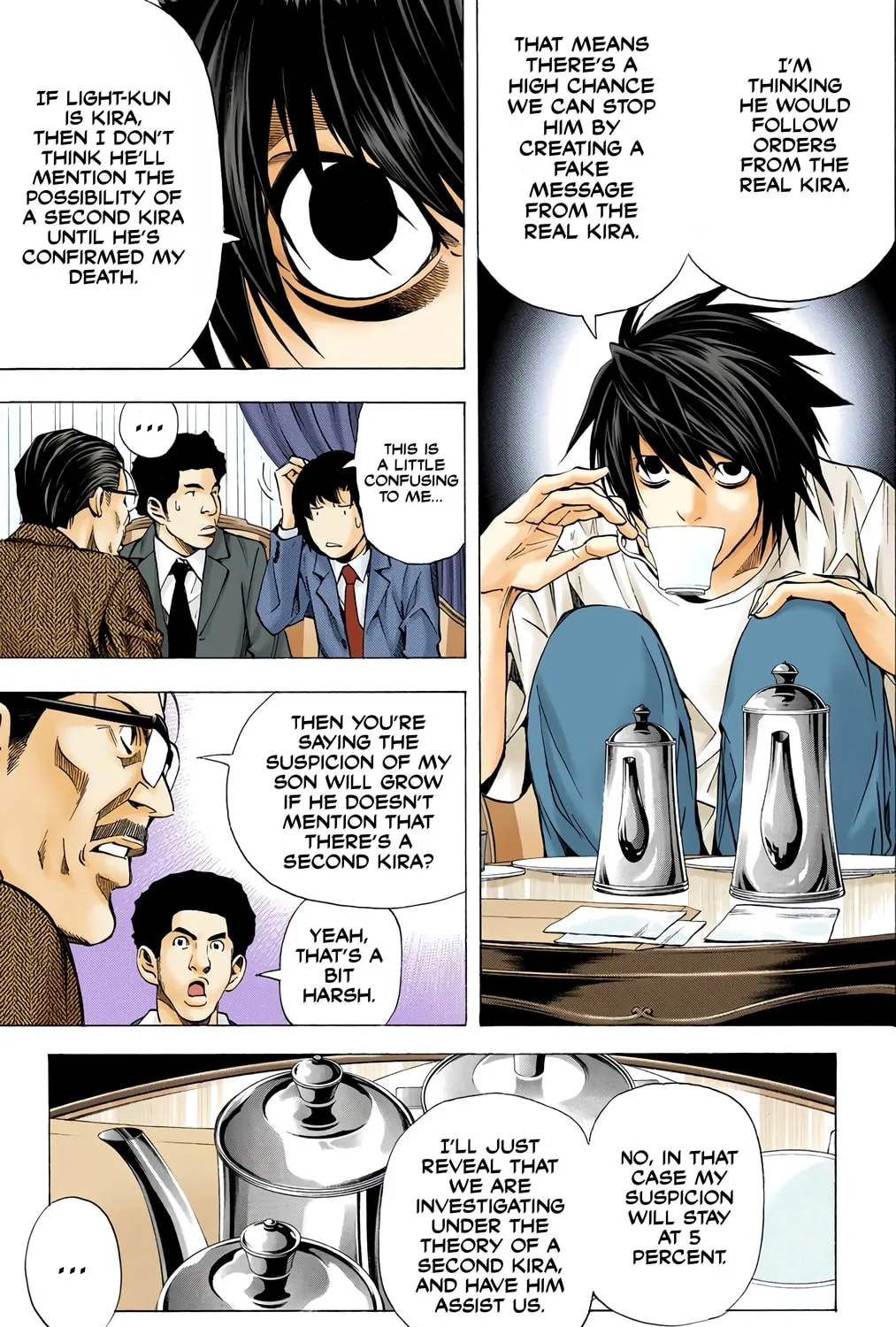 Read Death Note - Digital Colored Comics (Colored) chapter 26 image 8 on Lezhin
