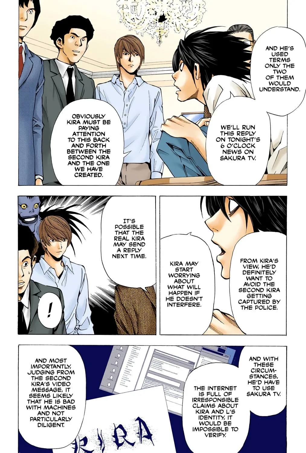 Read Death Note - Digital Colored Comics (Colored) chapter 27 image 10 on Lezhin