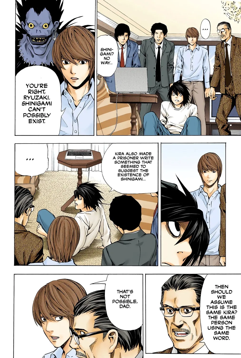Read Death Note - Digital Colored Comics (Colored) chapter 27 image 2 on Lezhin