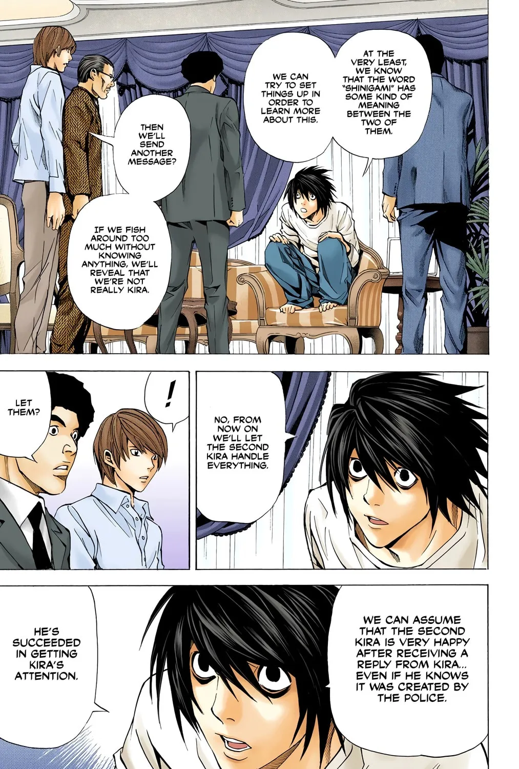 Read Death Note - Digital Colored Comics (Colored) chapter 27 image 8 on Lezhin