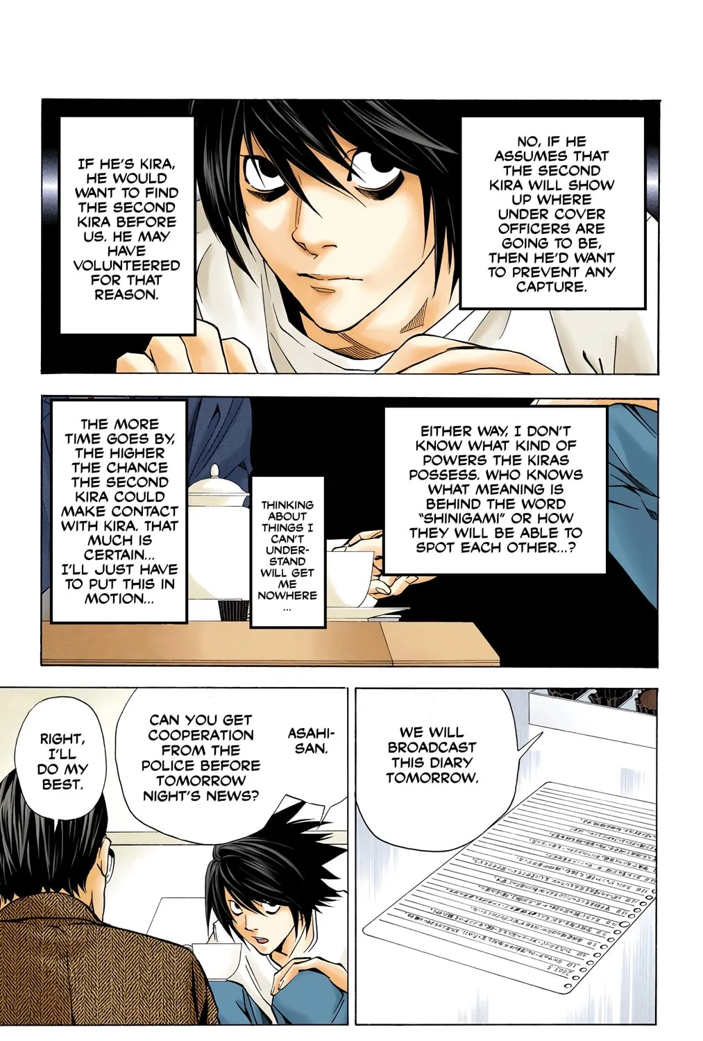 Read Death Note - Digital Colored Comics (Colored) chapter 28 image 18 on Lezhin