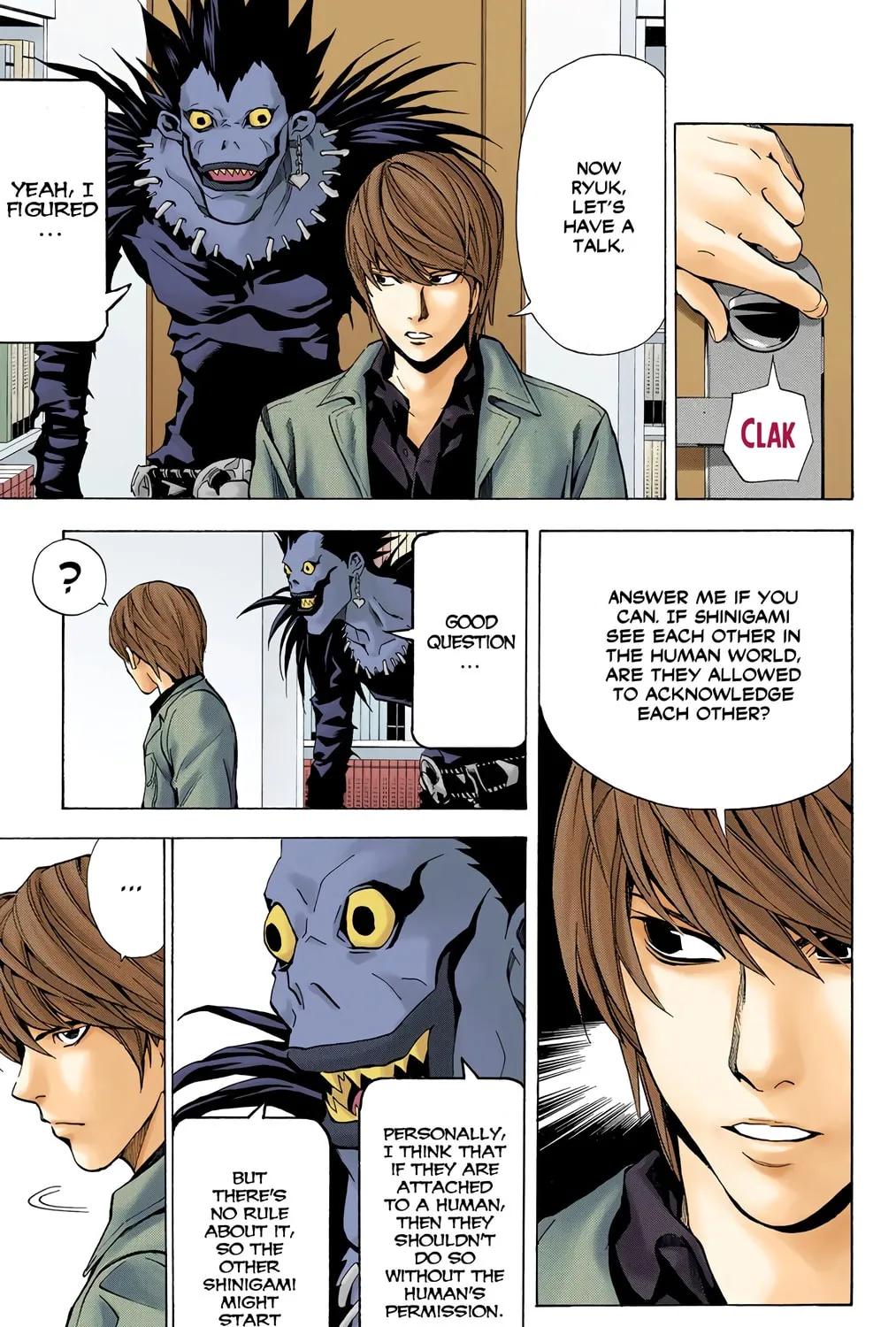 Read Death Note - Digital Colored Comics (Colored) chapter 28 image 30 on Lezhin
