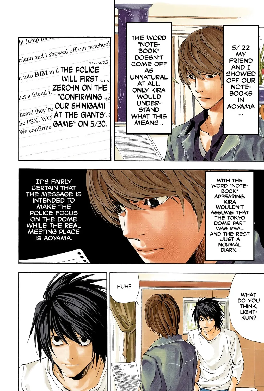 Read Death Note - Digital Colored Comics (Colored) chapter 28 image 4 on Lezhin